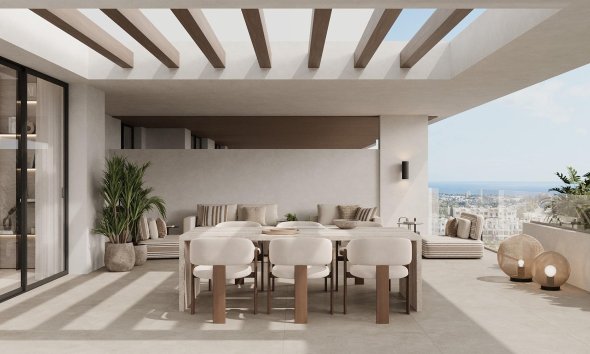 Attique - Nouvelle construction - Estepona -
                Playa del Padrón