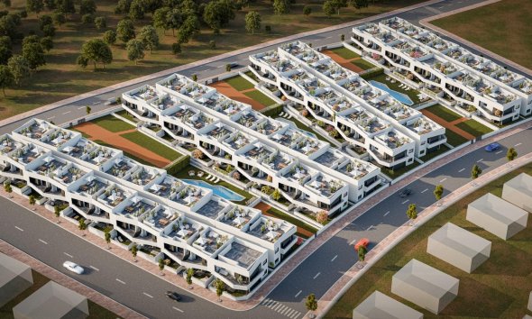 Bungalow - Neue Gebäude - San Miguel de Salinas - Pueblo