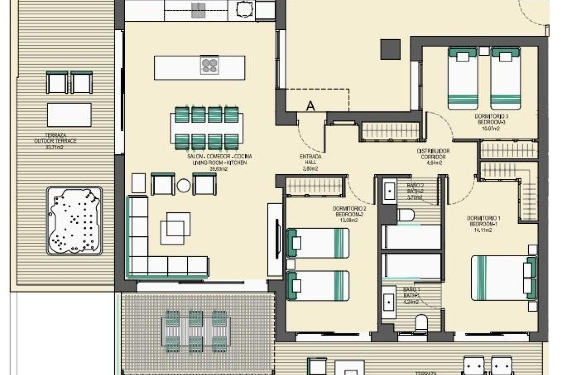 Construcție nouă - Apartament -
Casares - Buenas Noches