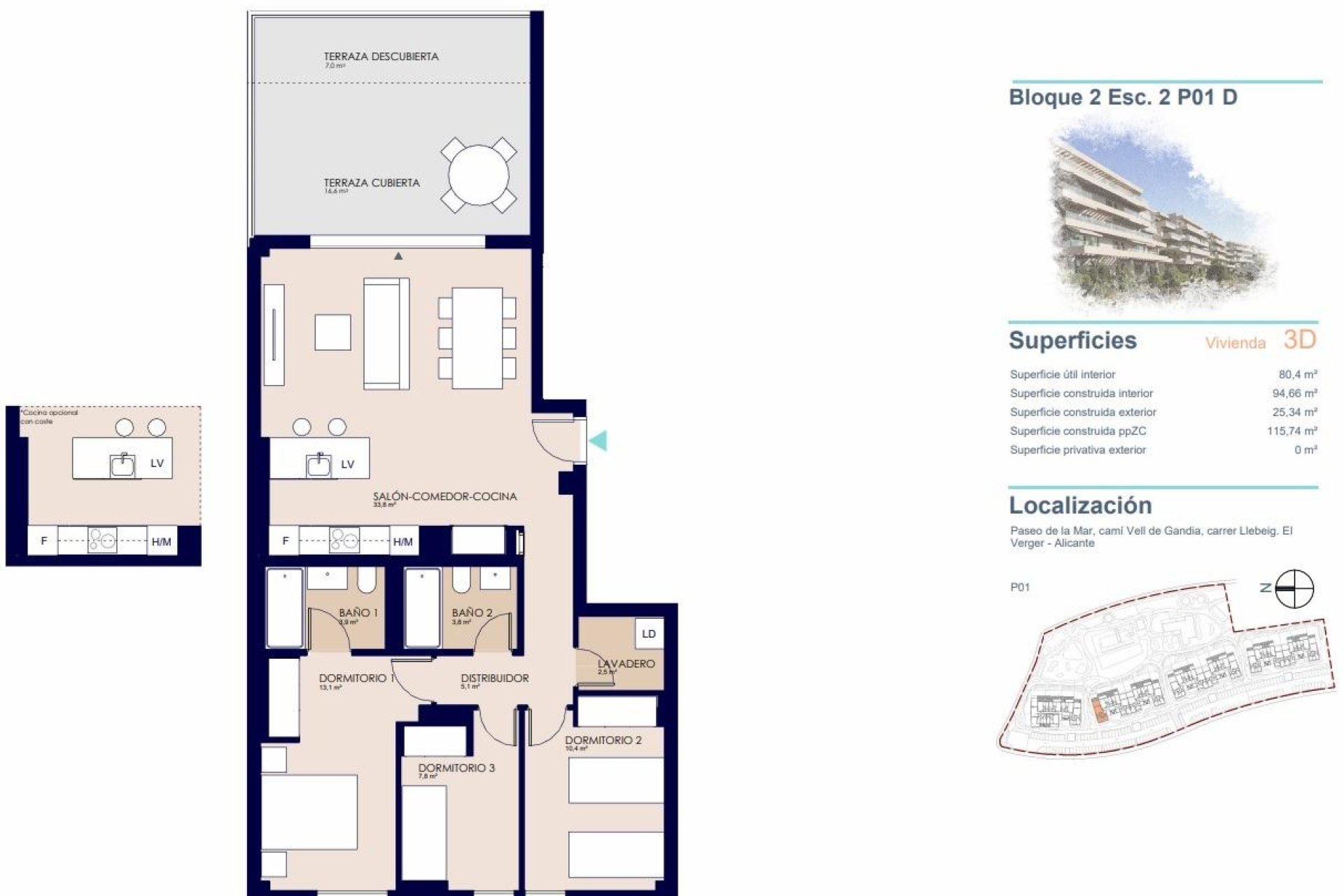 Construcție nouă - Apartament -
Denia - Playa de La Almadraba