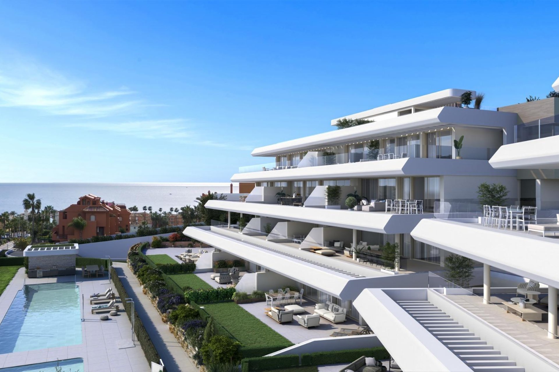 Construcție nouă - Apartament -
Estepona - Buenas Noches