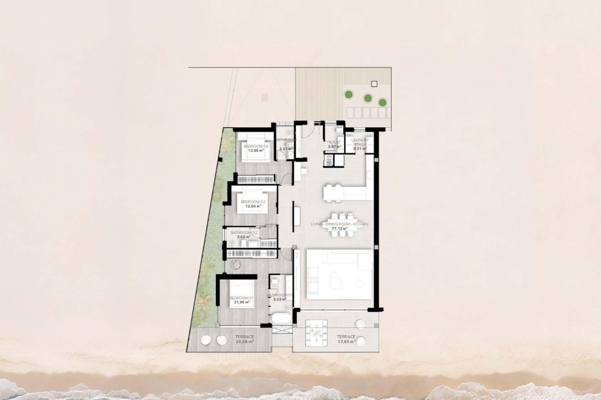 Construcție nouă - Apartament -
Estepona - Playa del Cristo