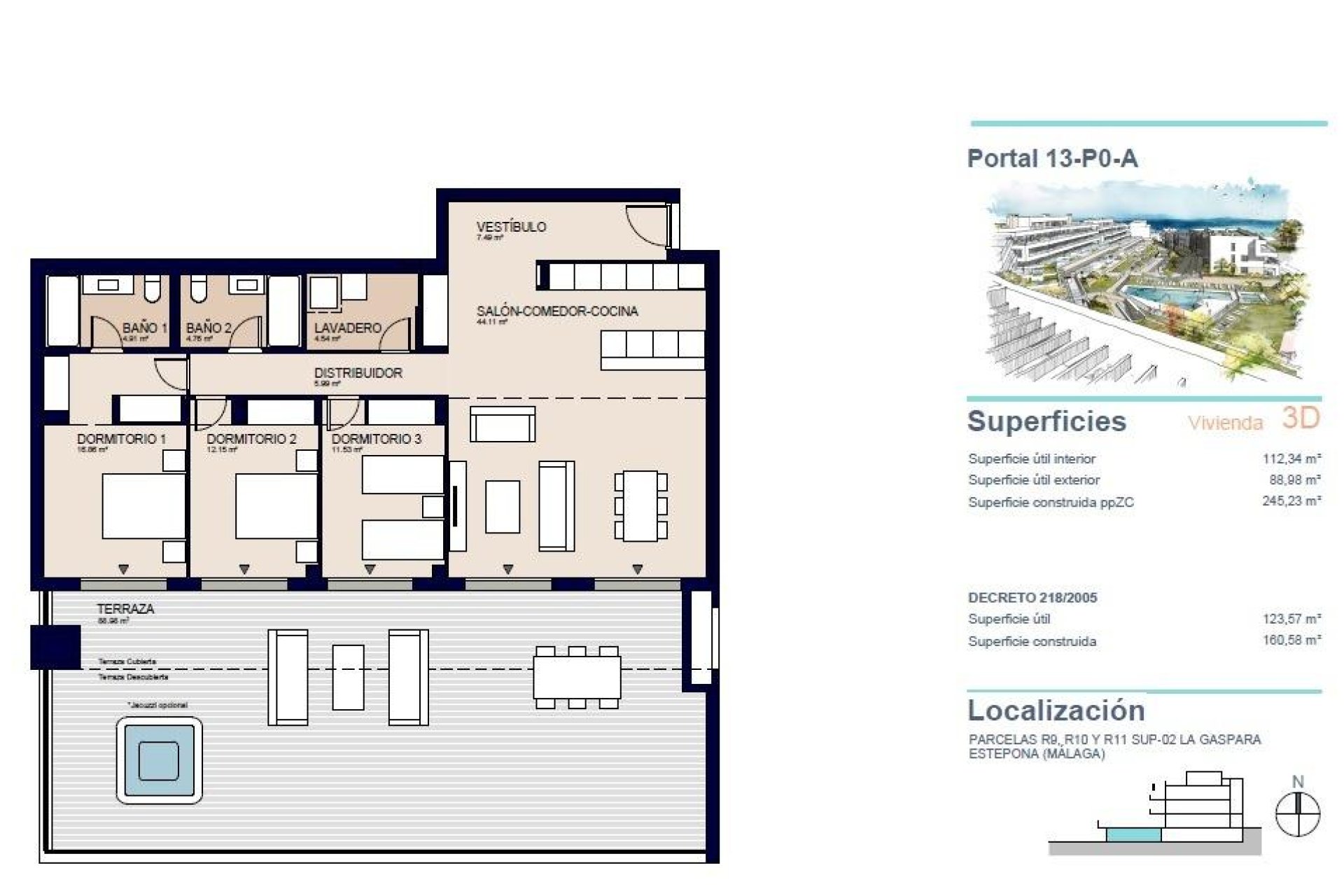 Construcție nouă - Apartament -
Estepona - Urb. La Gaspara