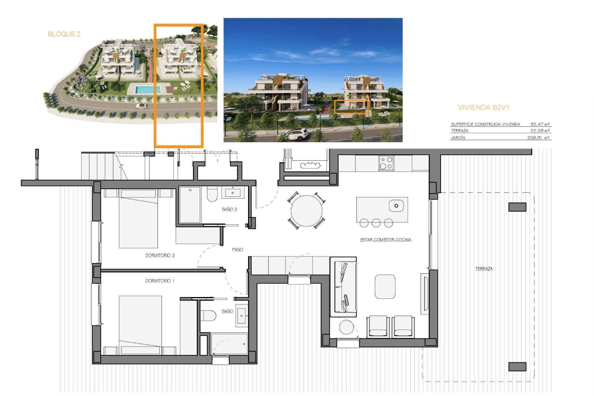 Construcție nouă - Apartament -
Fuente Álamo - Hacienda del Alamo