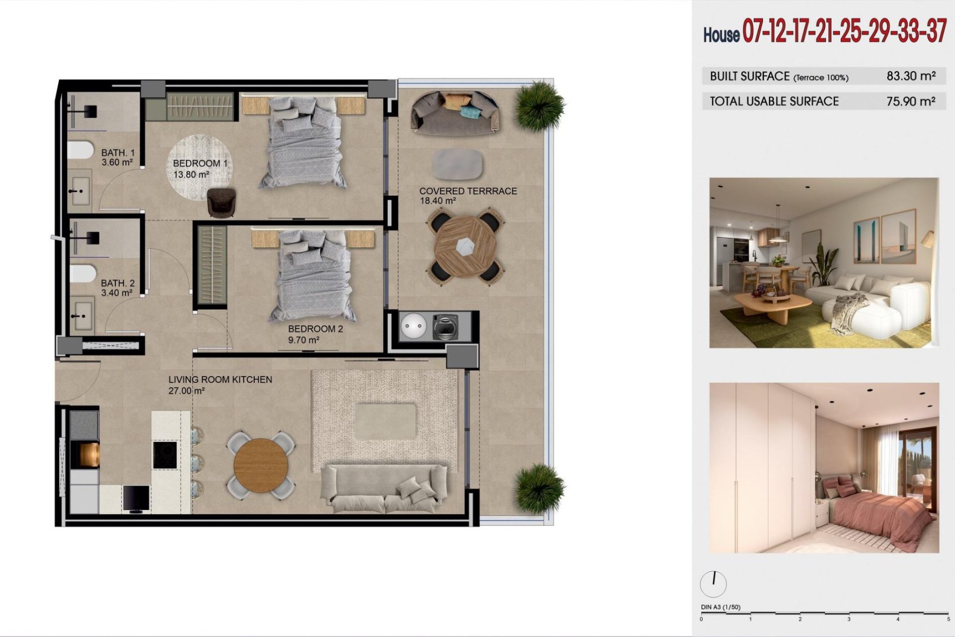 Construcție nouă - Apartament -
Guardamar del Segura - Puerto