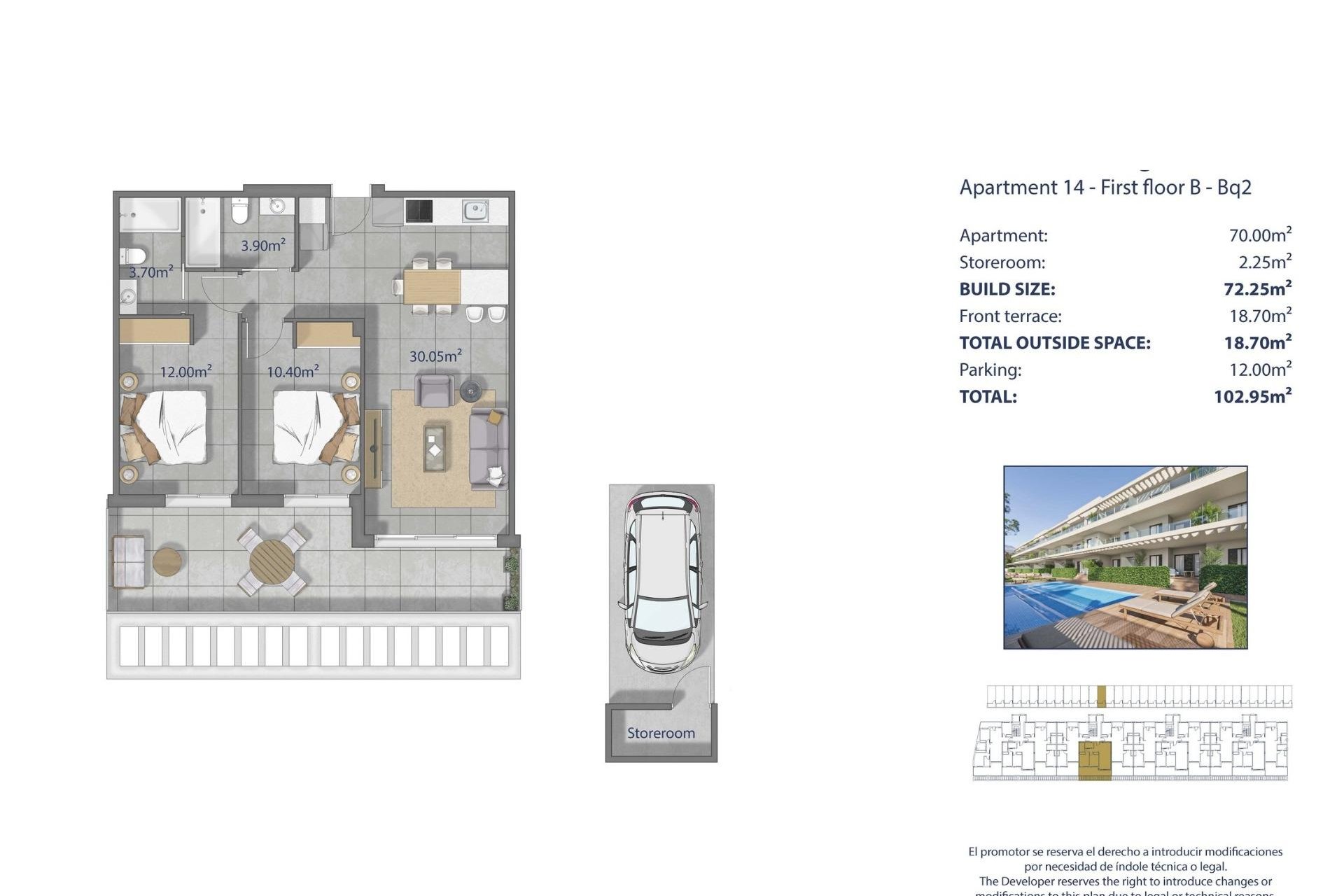 Construcție nouă - Apartament -
Los Alcazares - Los Narejos