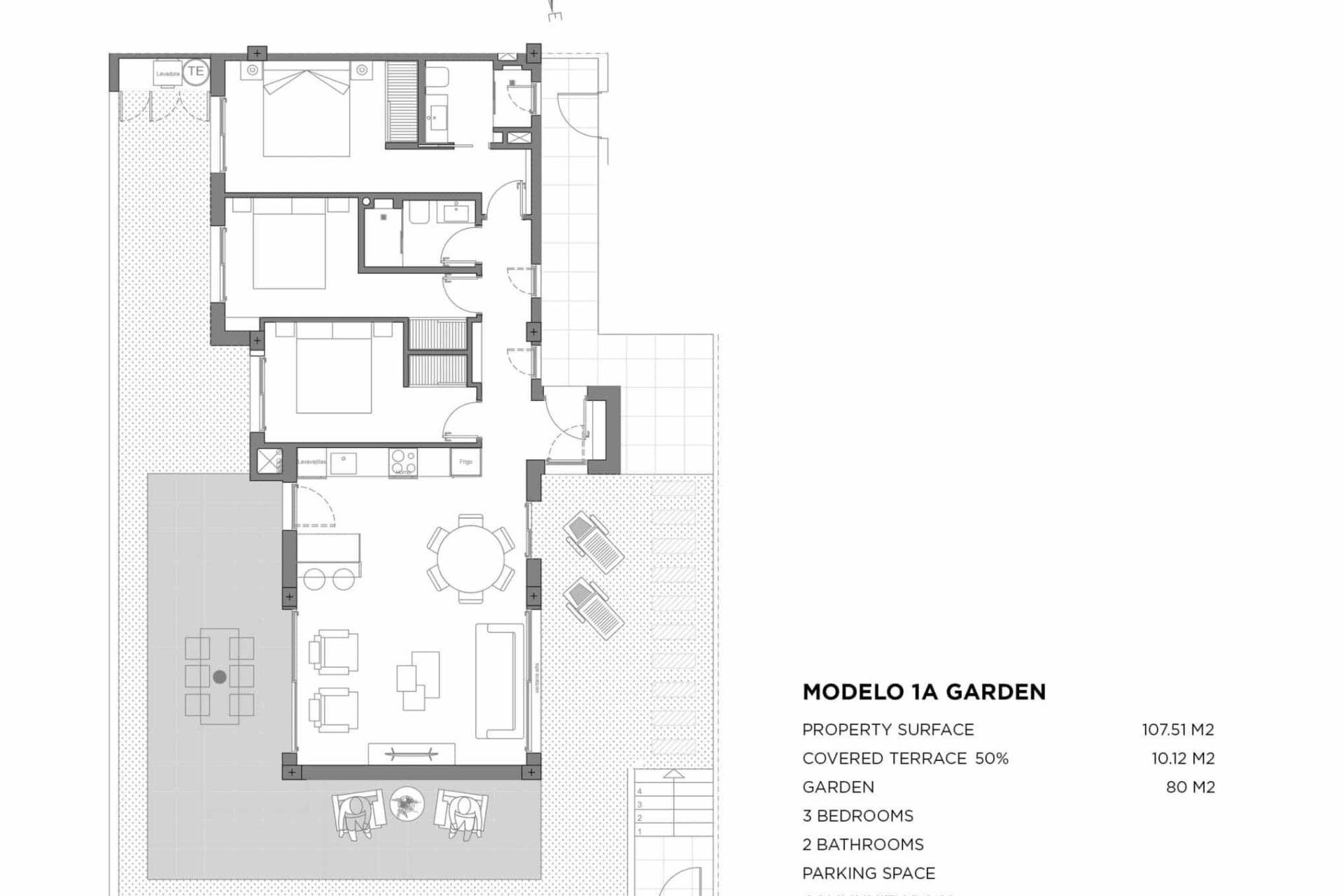 Construcție nouă - Apartament -
Los Alcazares - Parque Diana