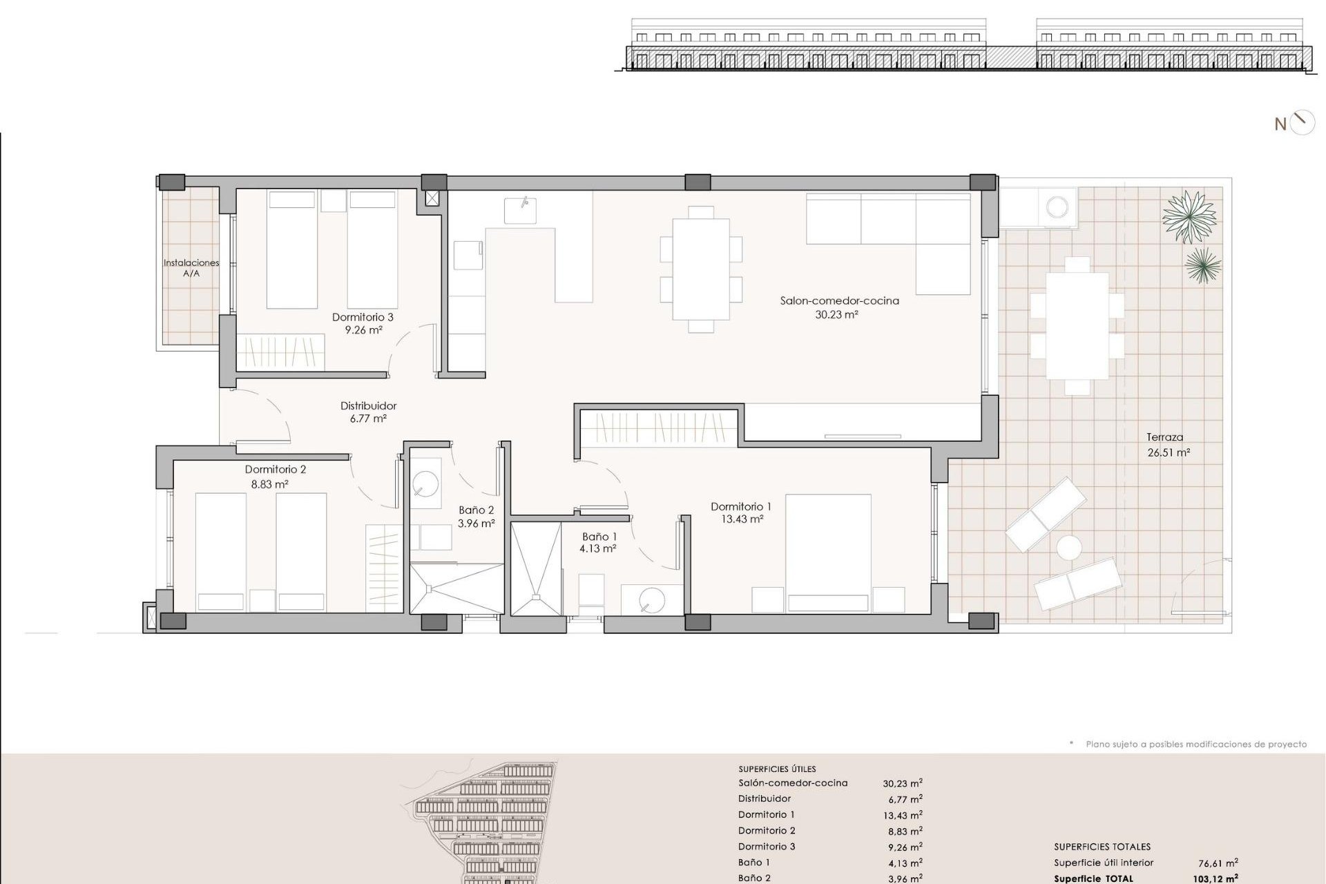 Construcție nouă - Apartament -
Pulpi - Aguilón Golf