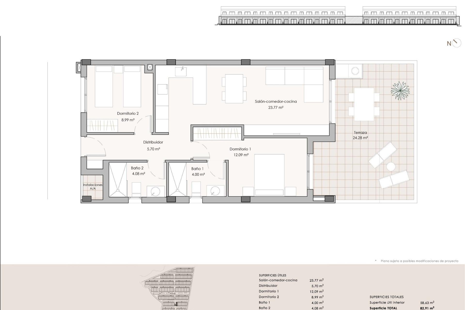 Construcție nouă - Apartament -
Pulpi - Aguilón Golf