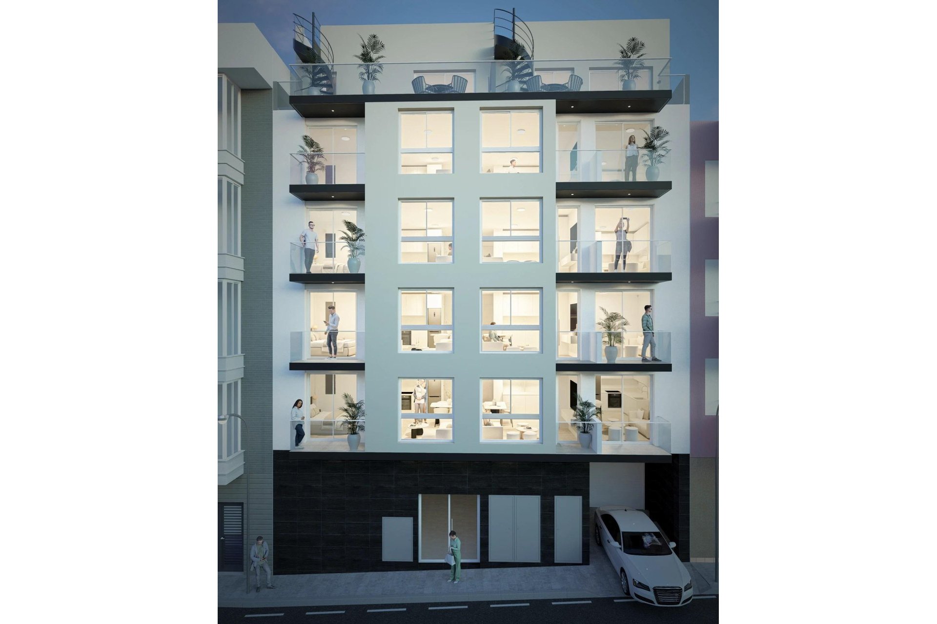 Construcție nouă - Apartament -
Torrevieja - Centro