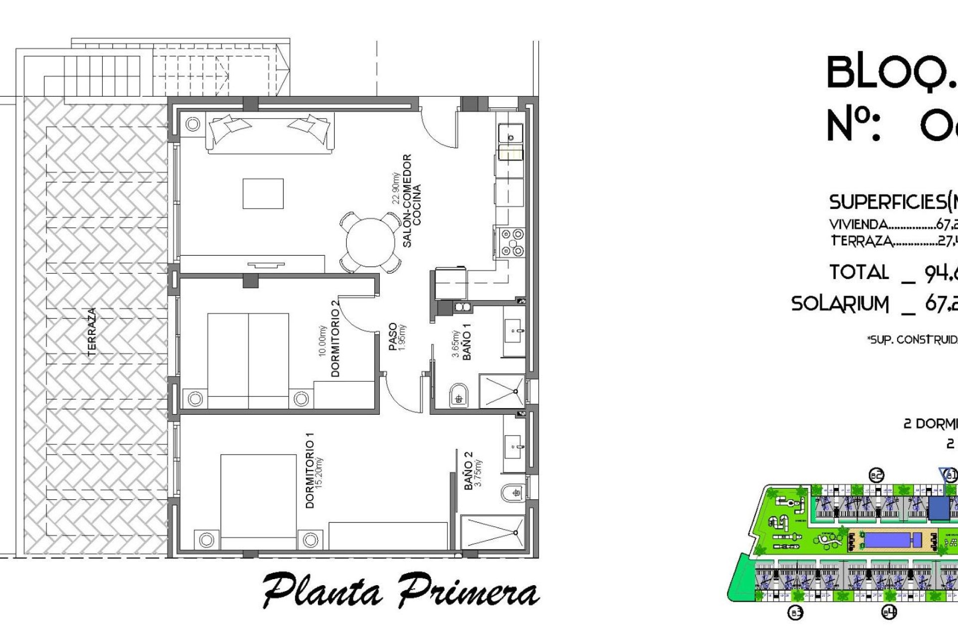 Construcție nouă - Bungalou -
Algorfa - La Finca Golf