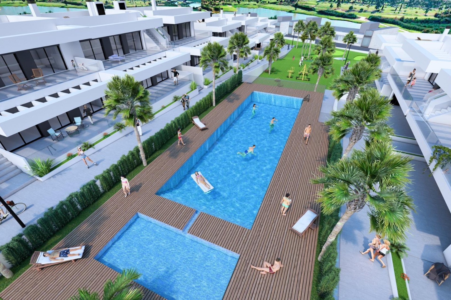 Construcție nouă - Bungalou -
Algorfa - La Finca Golf