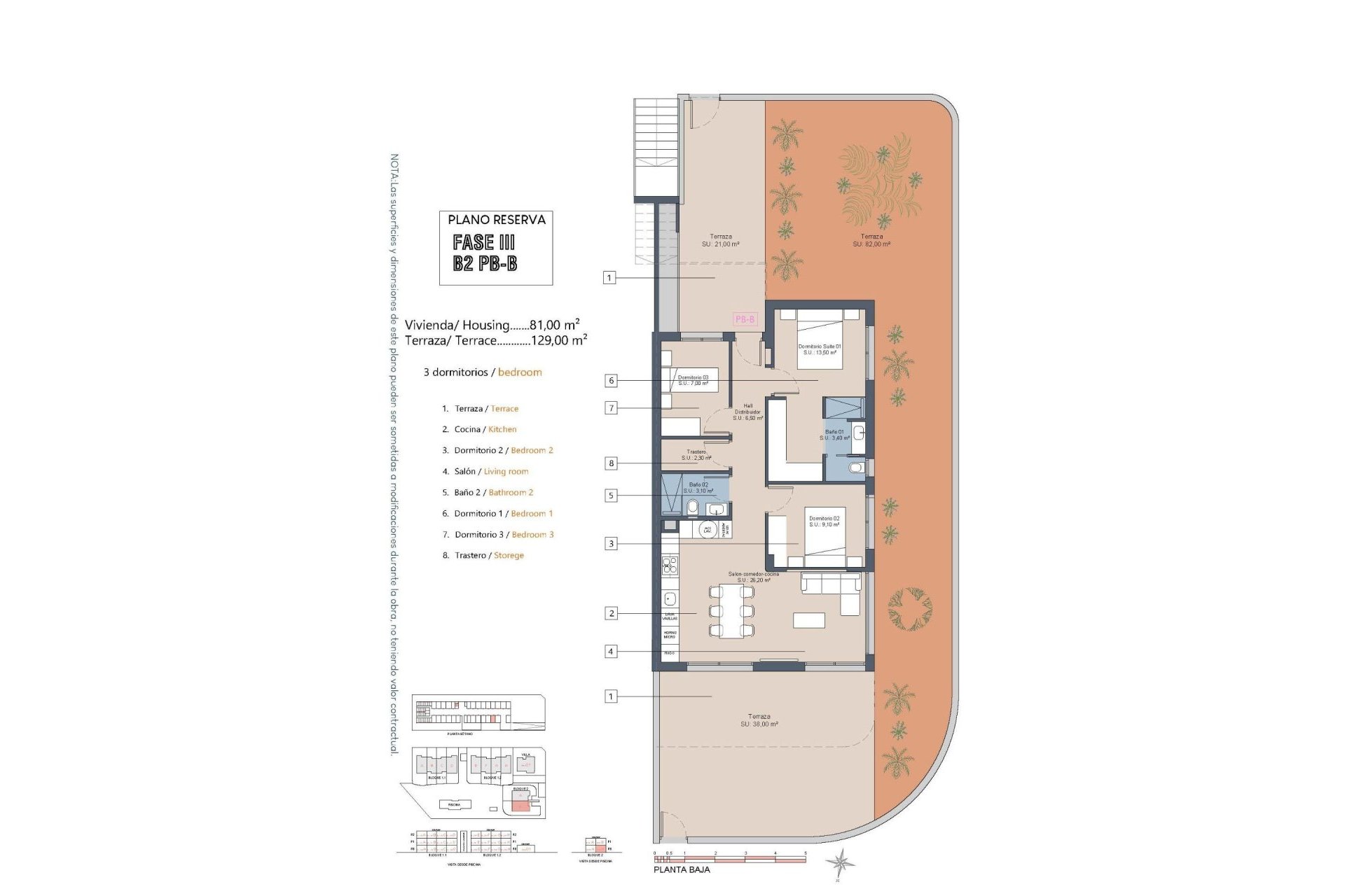 Construcție nouă - Bungalou -
Los Alcazares - La Serena Golf