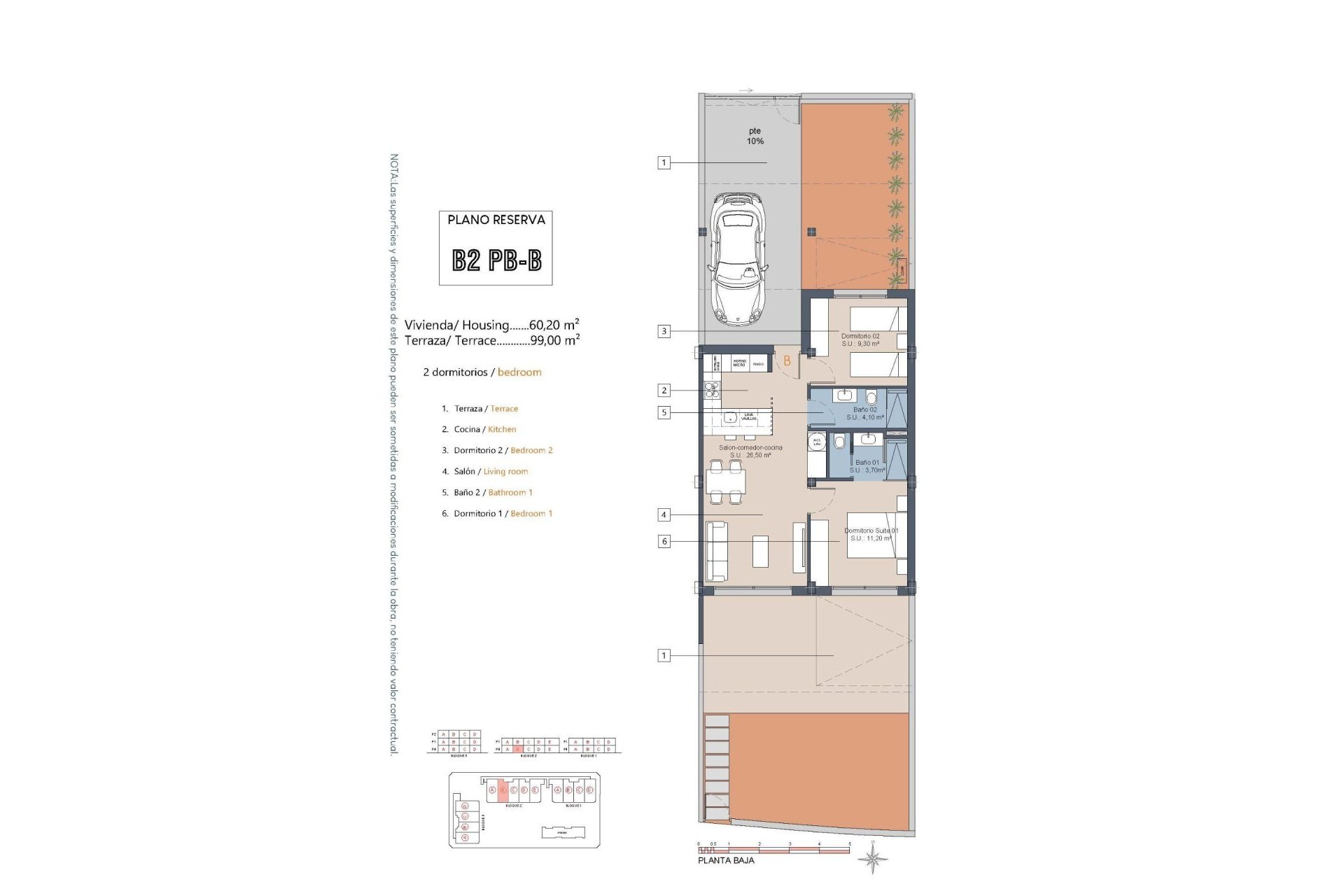 Construcție nouă - Bungalou -
Los Alcazares - Serena Golf