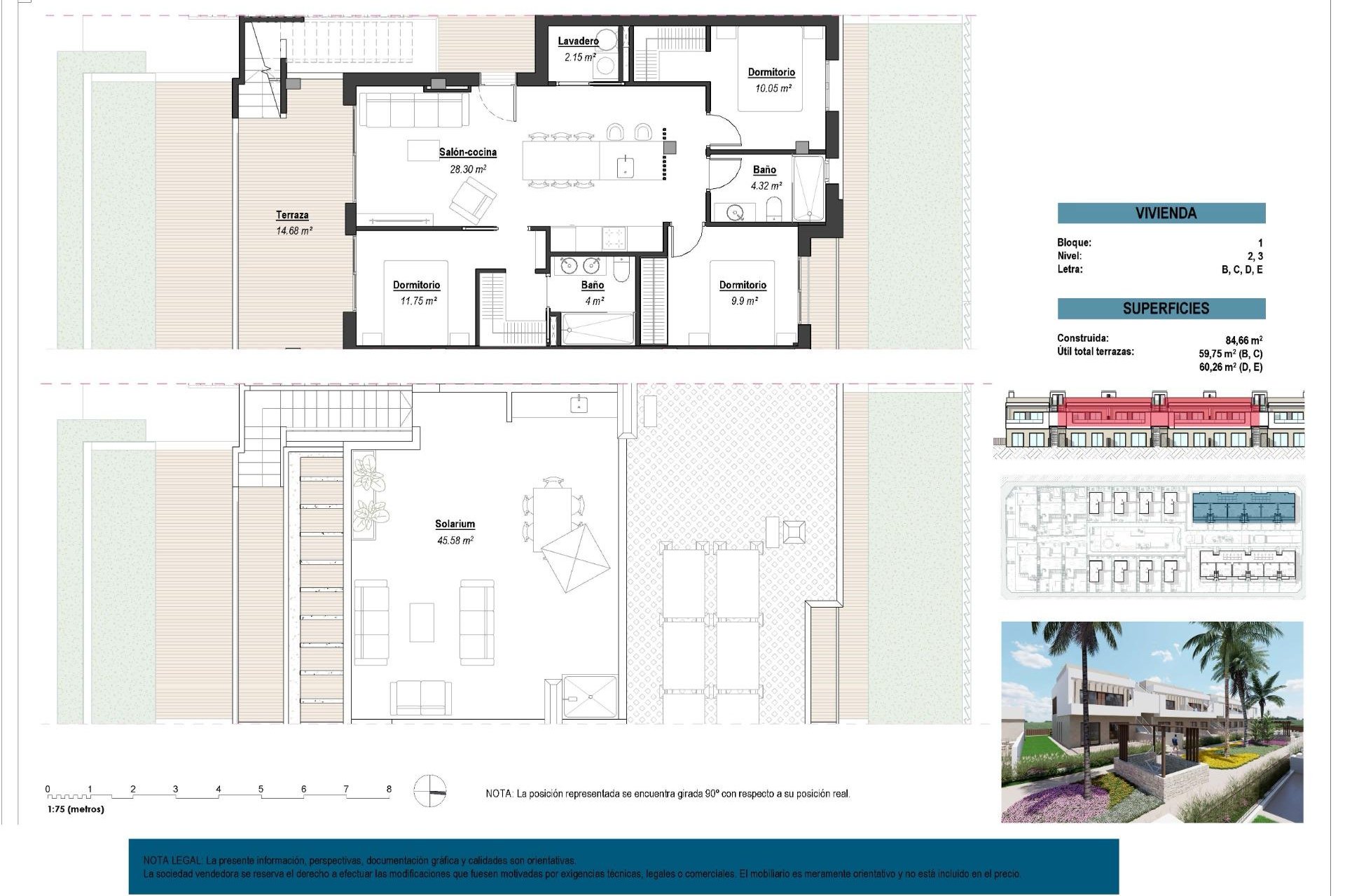 Construcție nouă - Bungalou -
Los Alcazares - Serena Golf