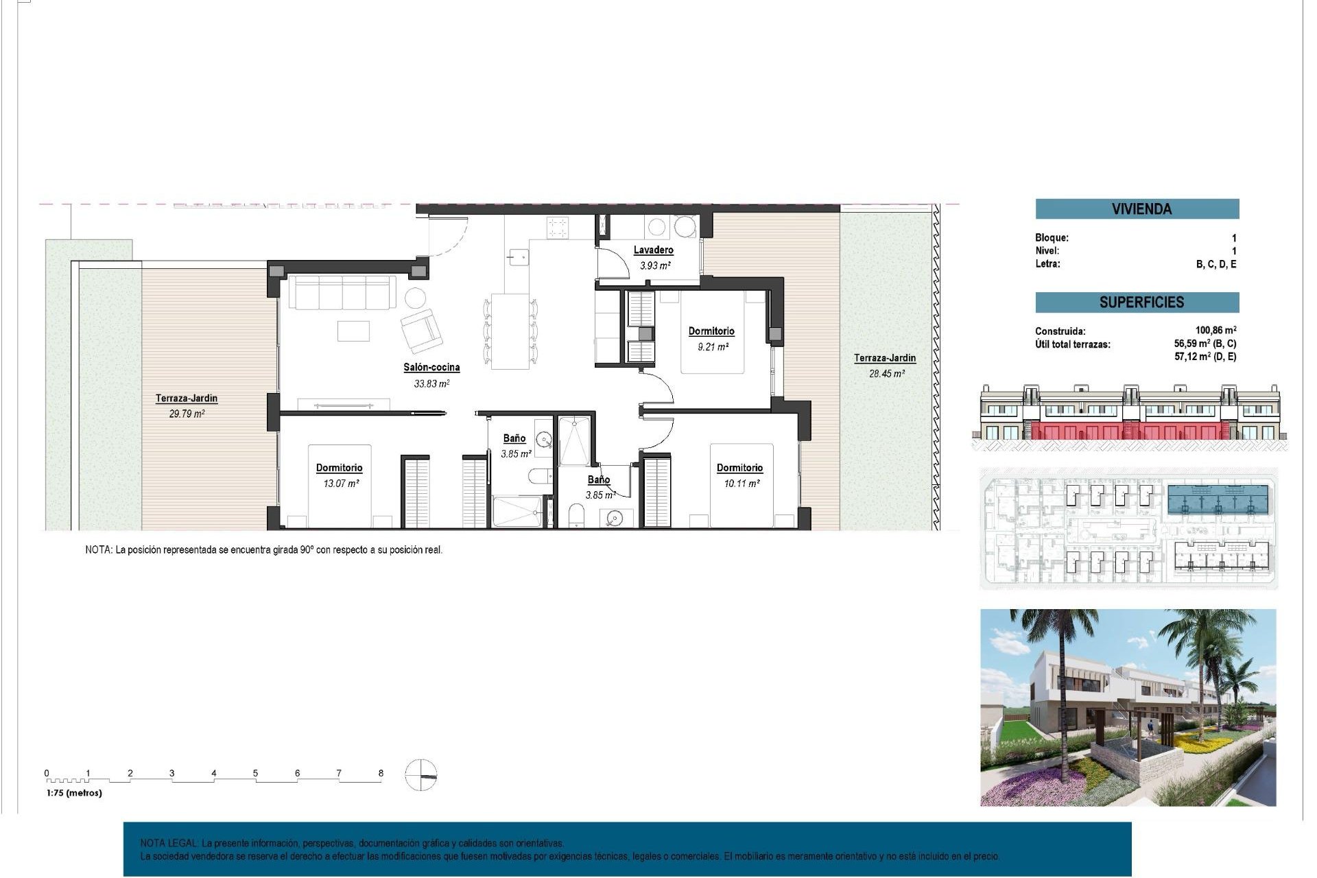 Construcție nouă - Bungalou -
Los Alcazares - Serena Golf