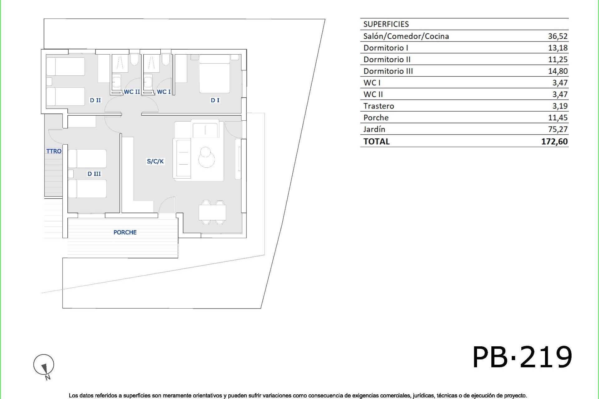 Construcție nouă - Bungalou -
San Miguel de Salinas - Pueblo