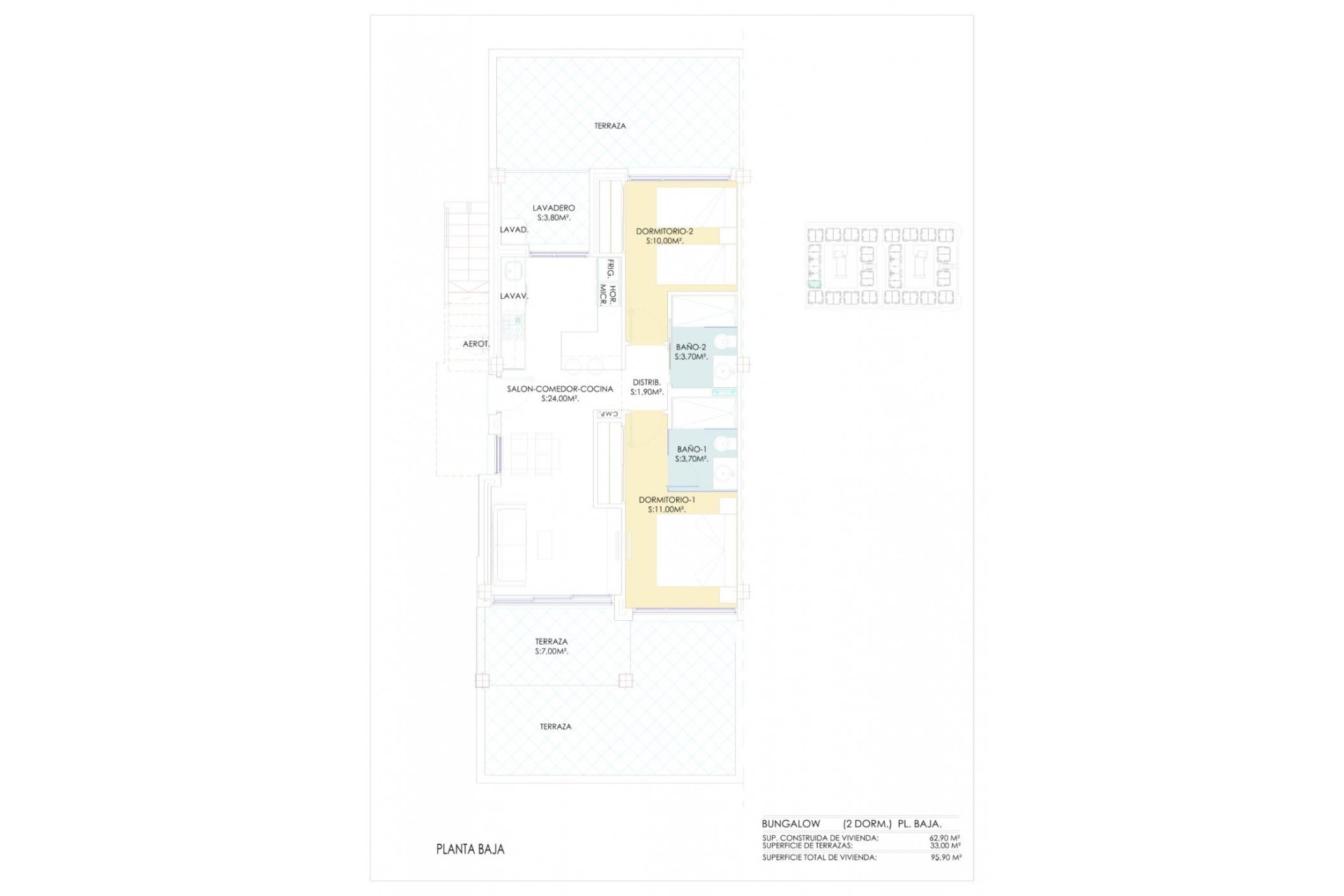 Construcție nouă - Bungalou -
Torrevieja - Los Balcones