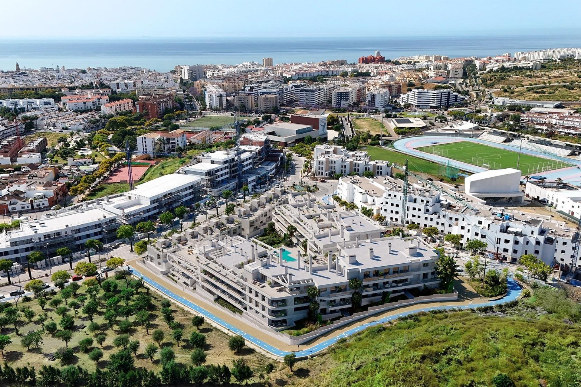 Construcție nouă - Mansardă -
Estepona - Polideportivo