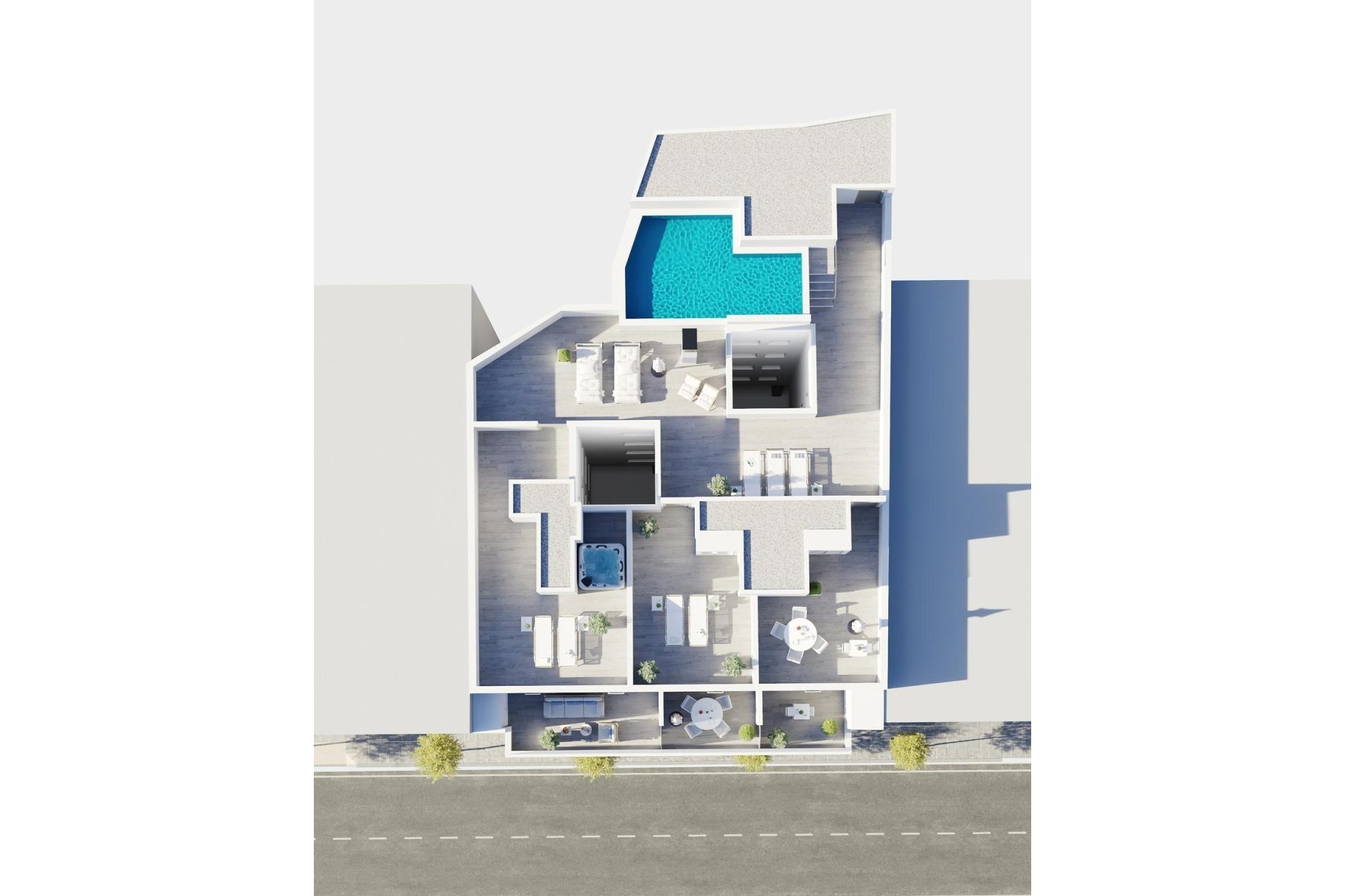 Construcție nouă - Mansardă -
Torrevieja - Centro