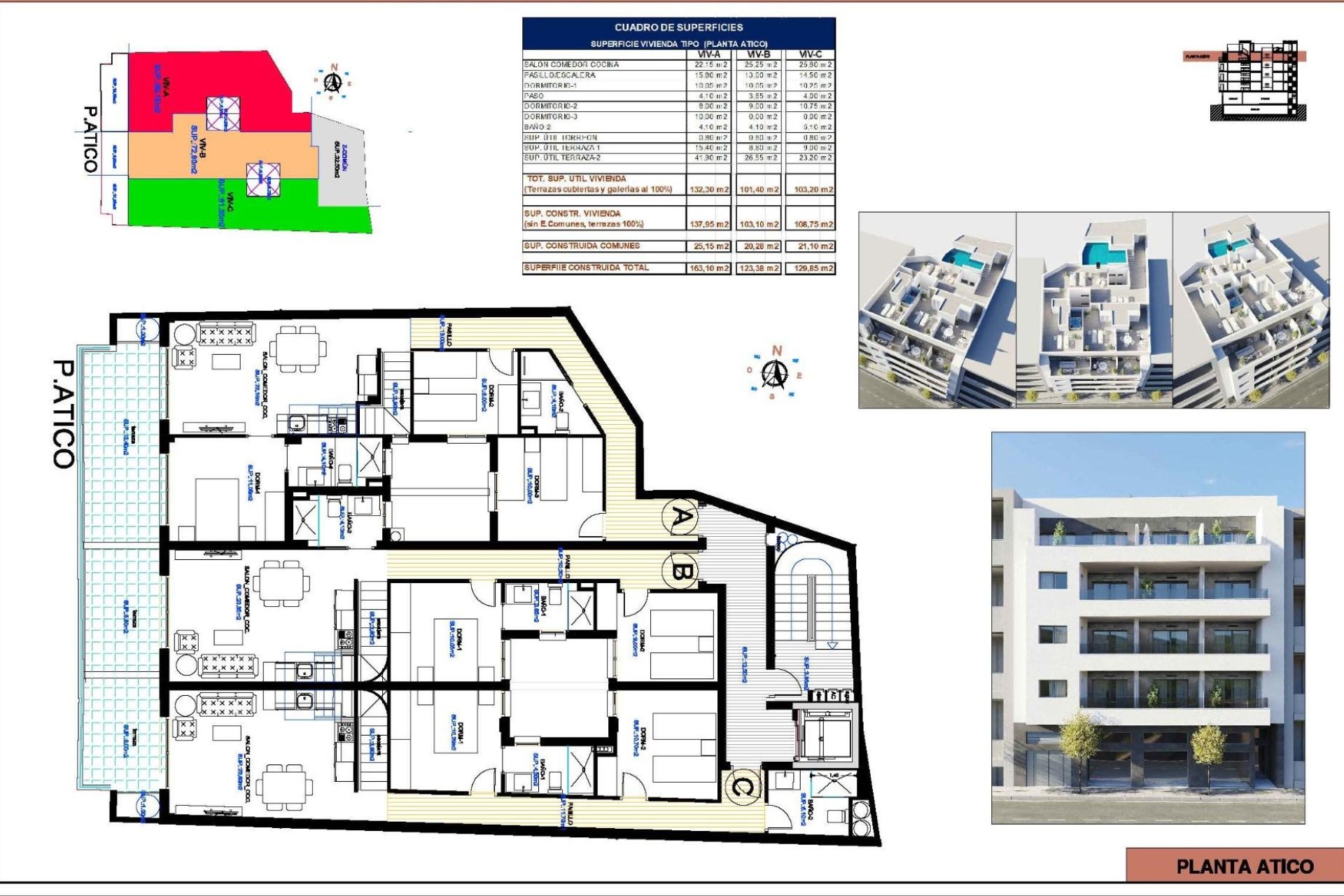 Construcție nouă - Mansardă -
Torrevieja - Centro
