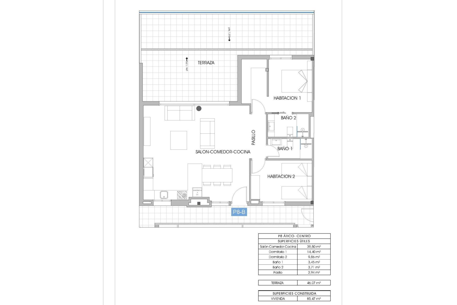 Construcție nouă - Mansardă -
Villajoyosa - Cala de Finestrat