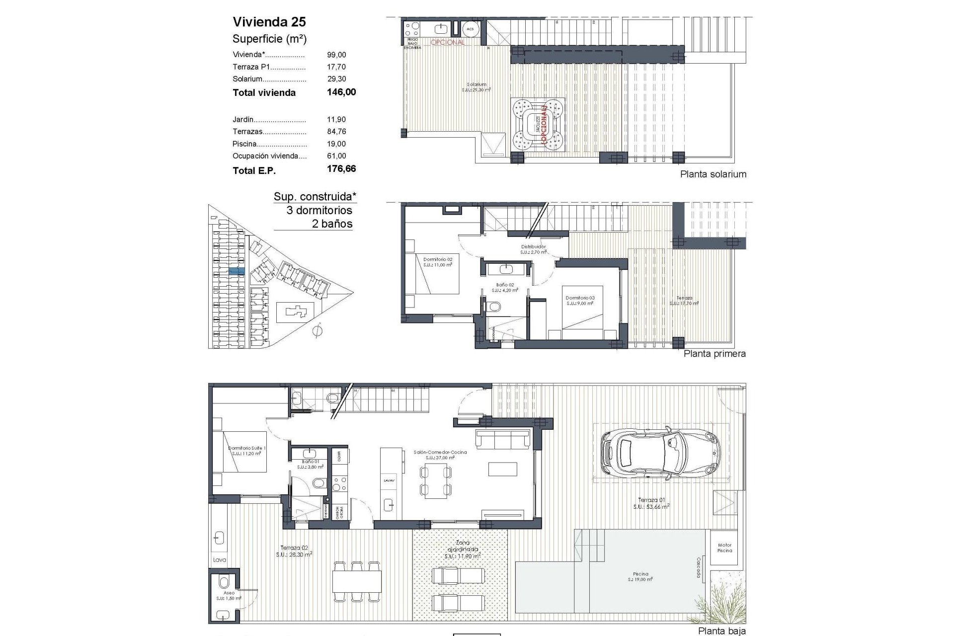 Construcție nouă - Quad House -
Los Alcazares - Serena Golf