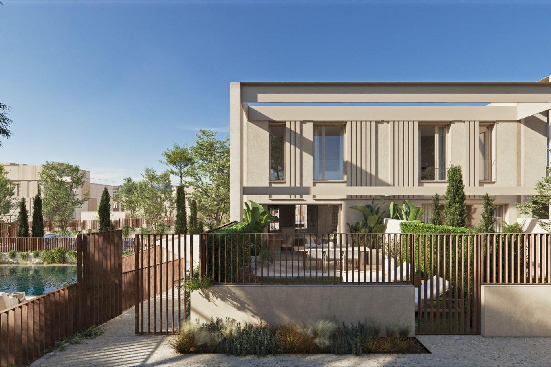 Construcție nouă - Town House -
Godella - Campolivar