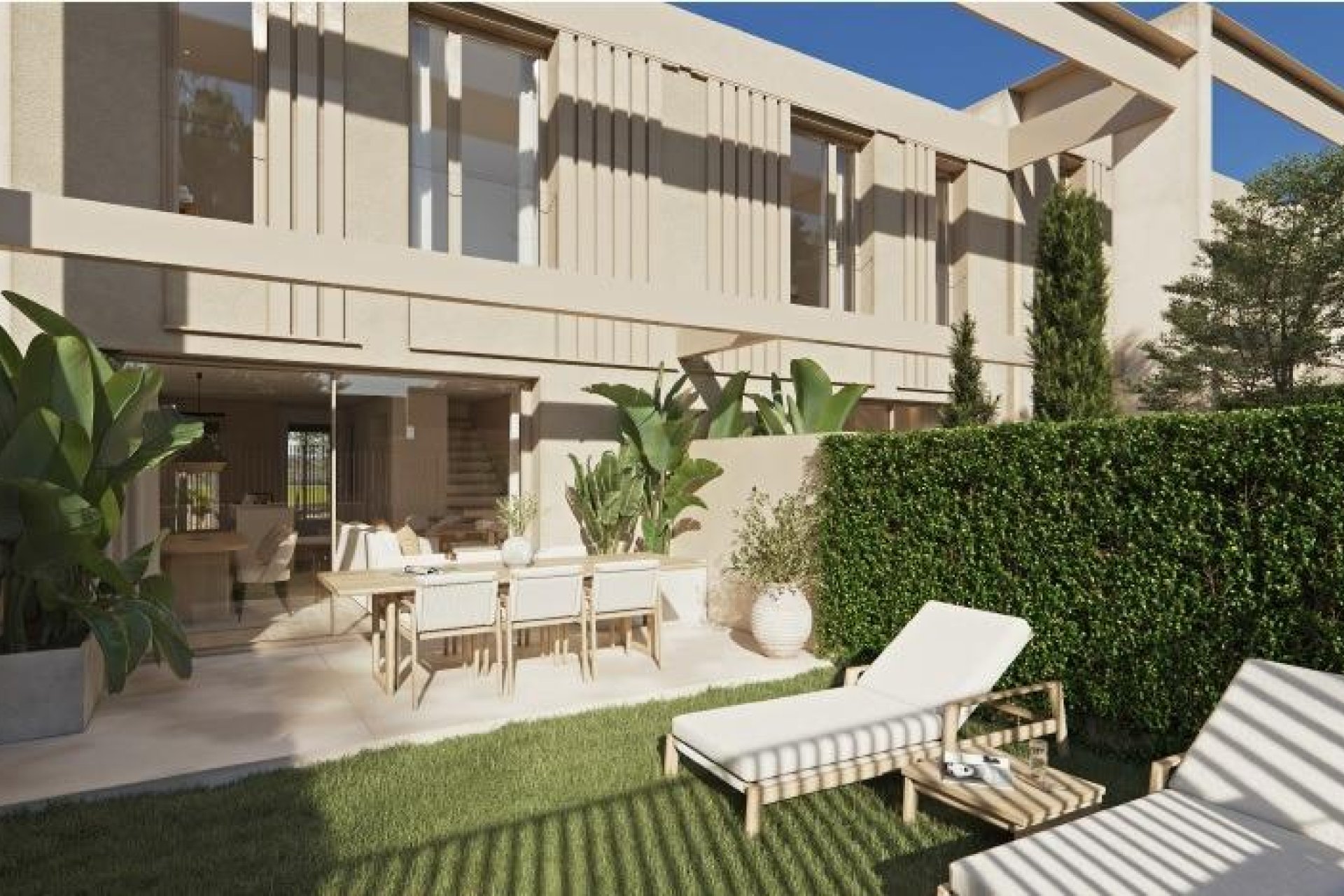 Construcție nouă - Town House -
Godella - Campolivar