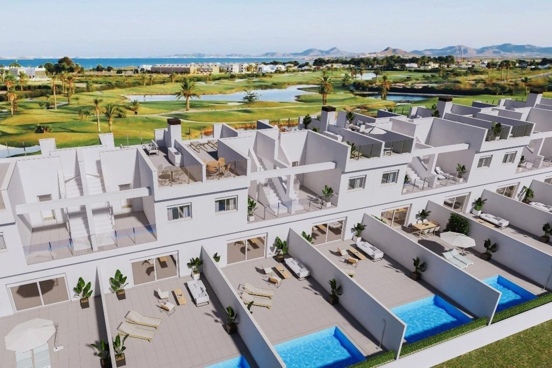 Construcție nouă - Town House -
Los Alcazares - Serena Golf