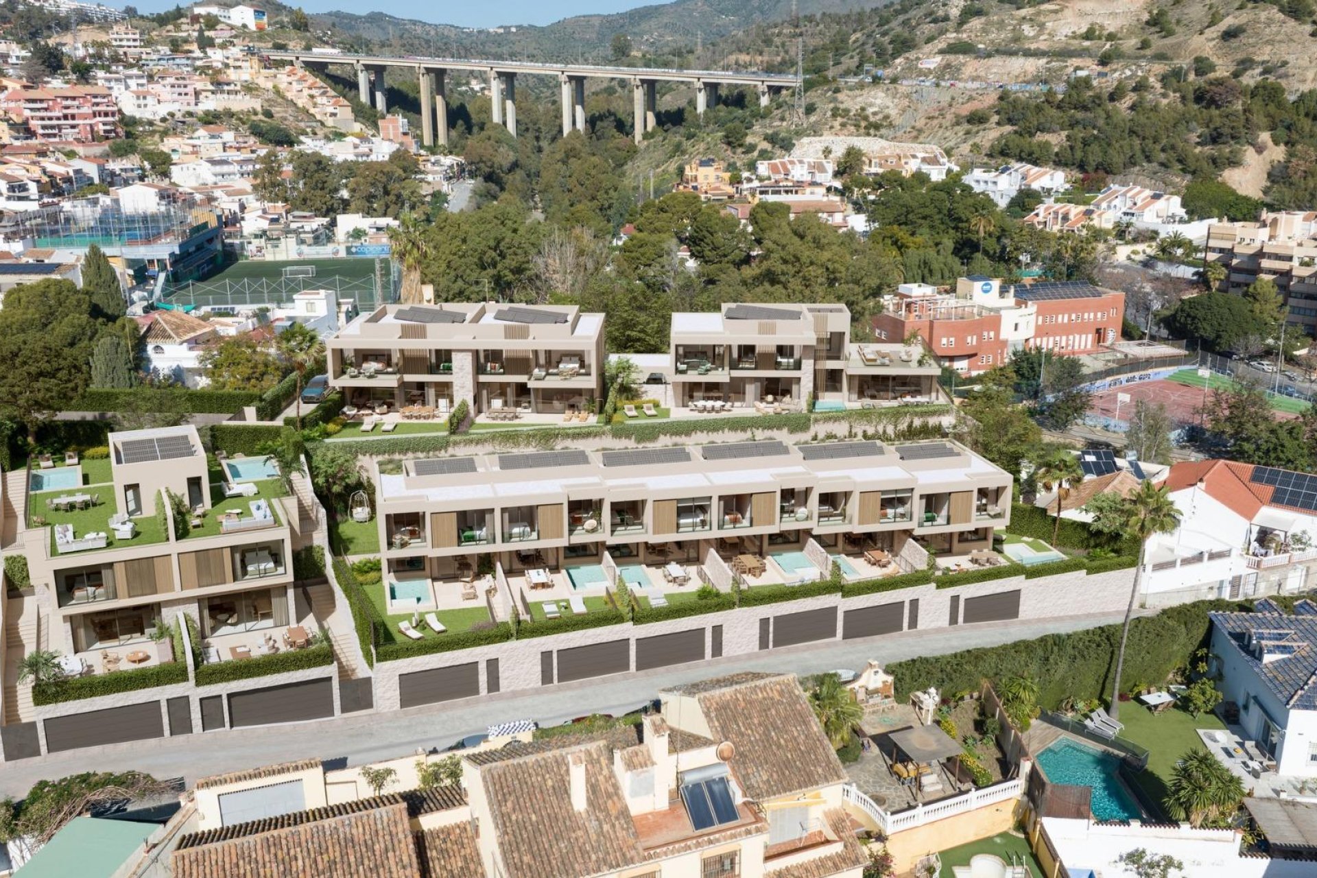 Construcție nouă - Town House -
Málaga - Pedregalejo