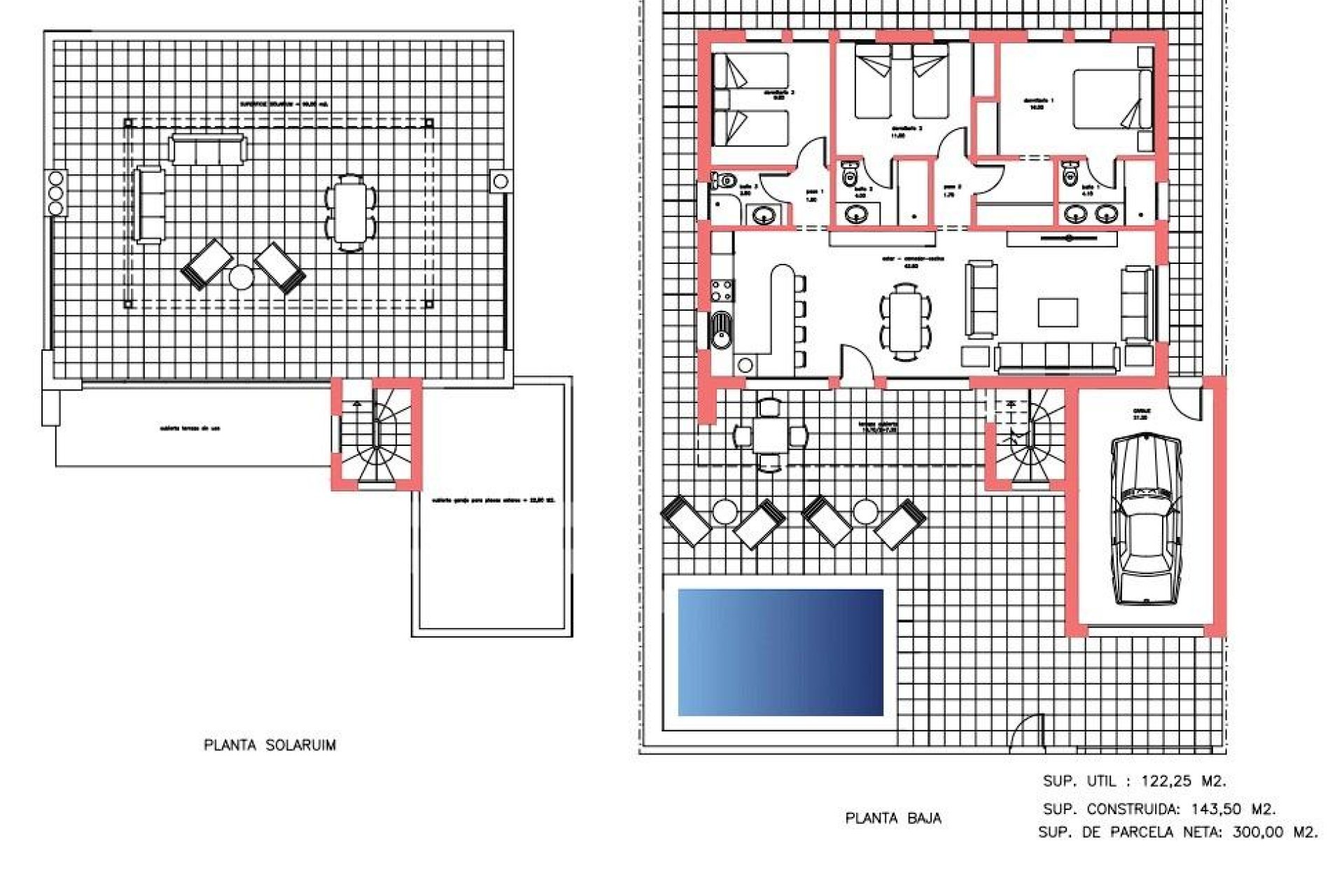 Construcție nouă - Vilă -
Fuente Álamo - La Pinilla