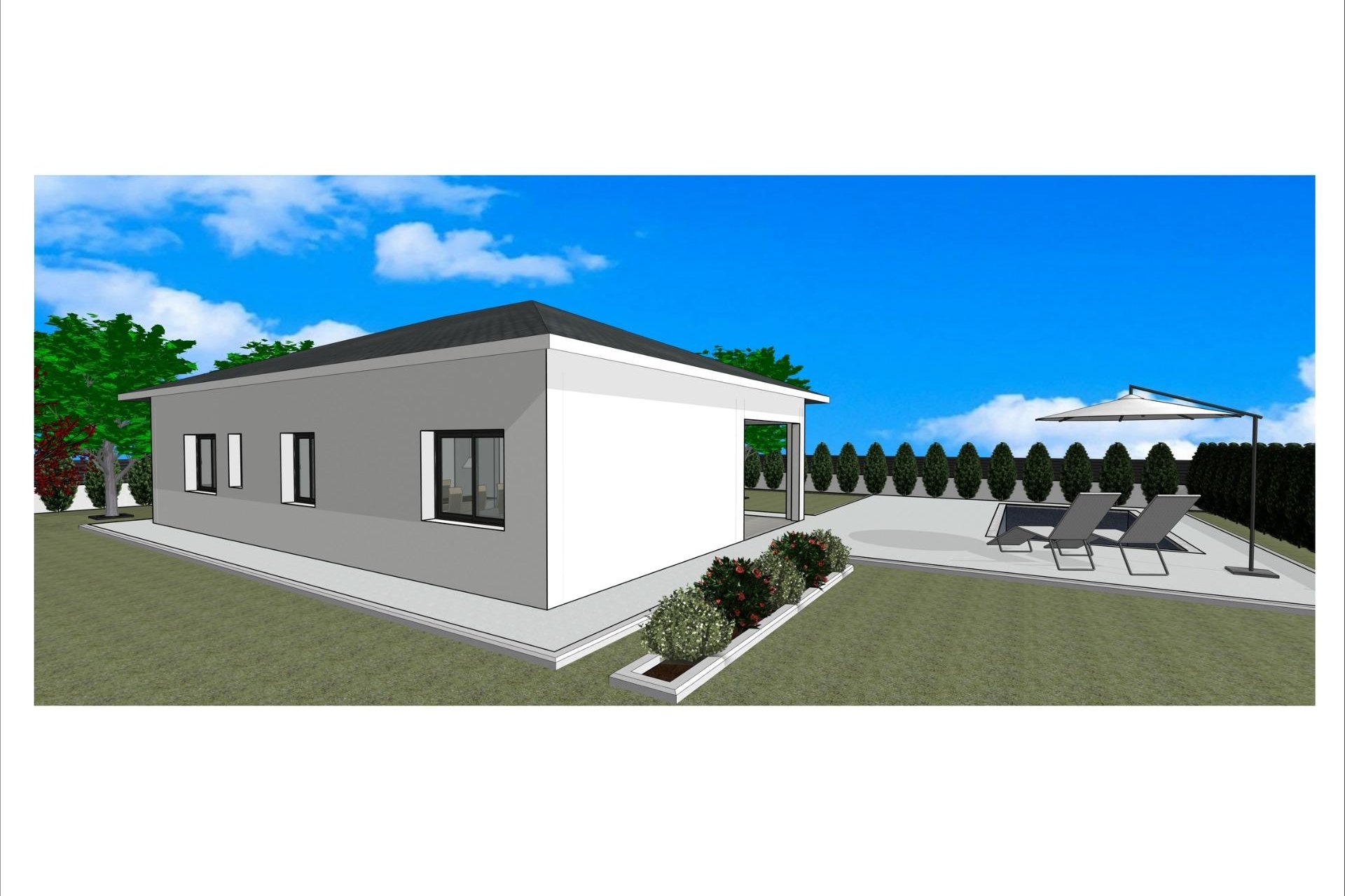 Construcție nouă - Vilă -
La Romana - Batistes