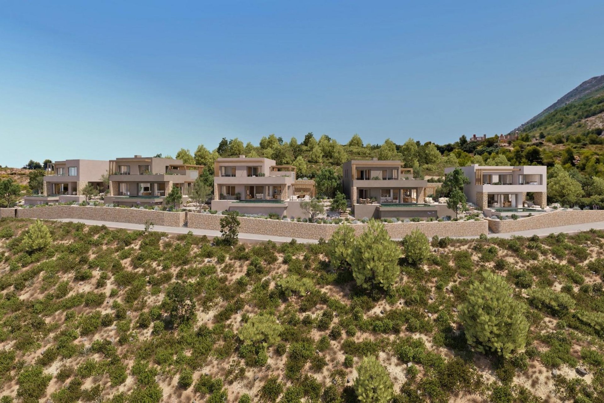 Construcție nouă - Vilă -
Lliber - Montanya Llarga