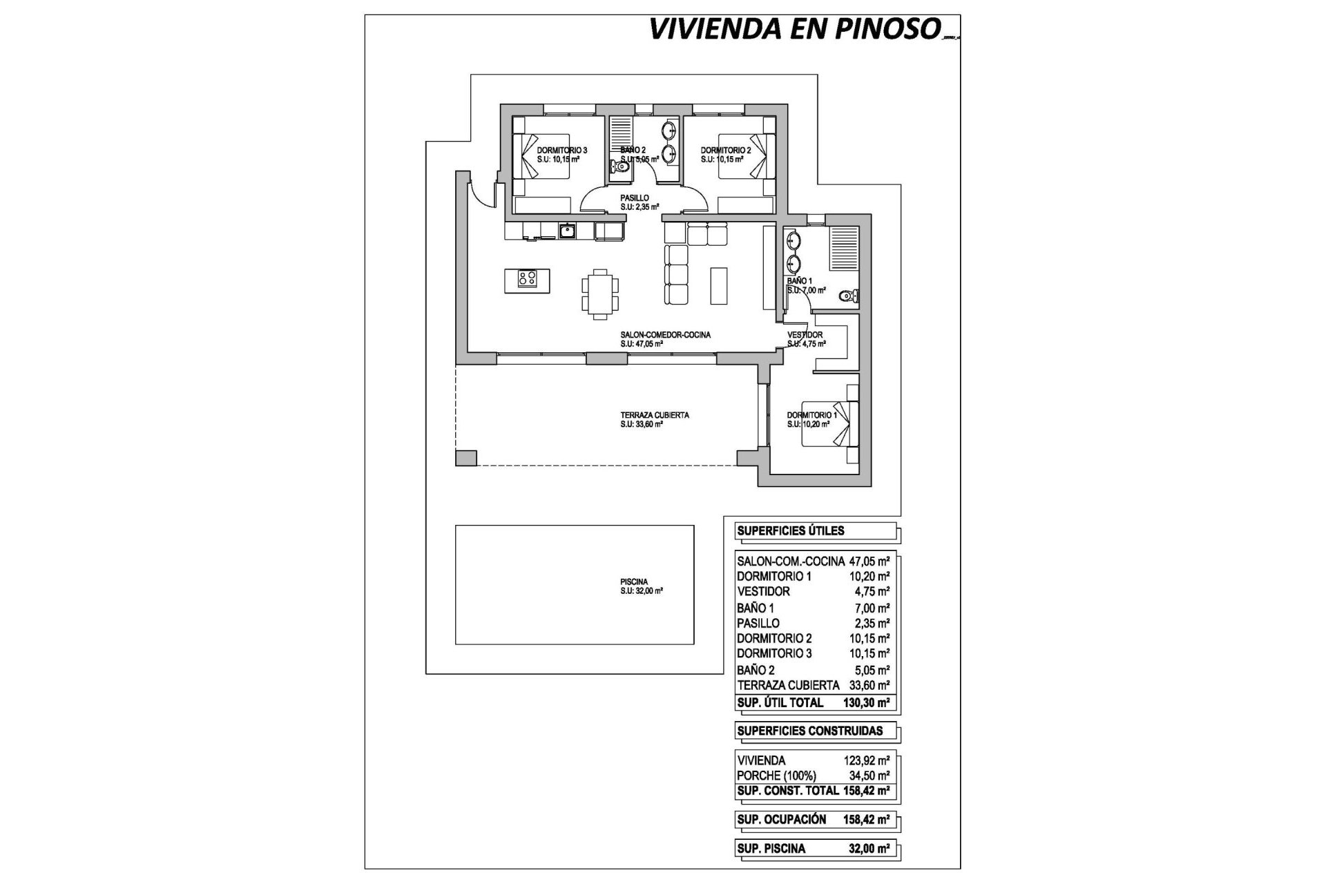 Construcție nouă - Vilă -
Pinoso - Lel