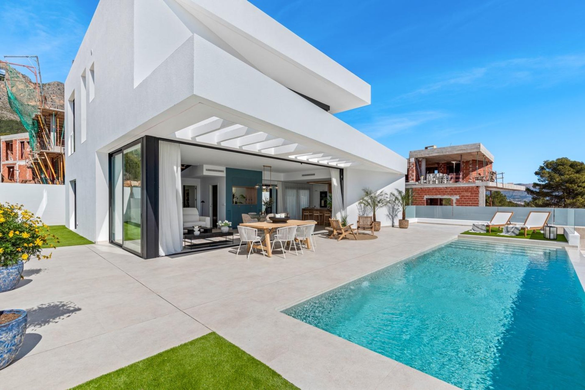 Construcție nouă - Vilă -
Polop - Urbanizaciones