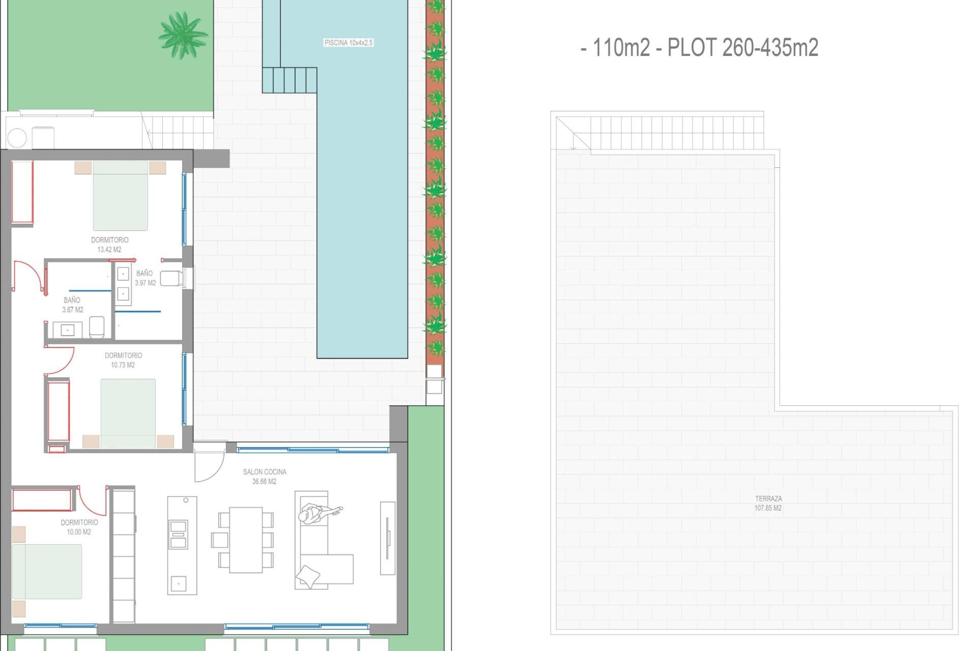 Construcție nouă - Vilă -
San Javier - Parque del doce