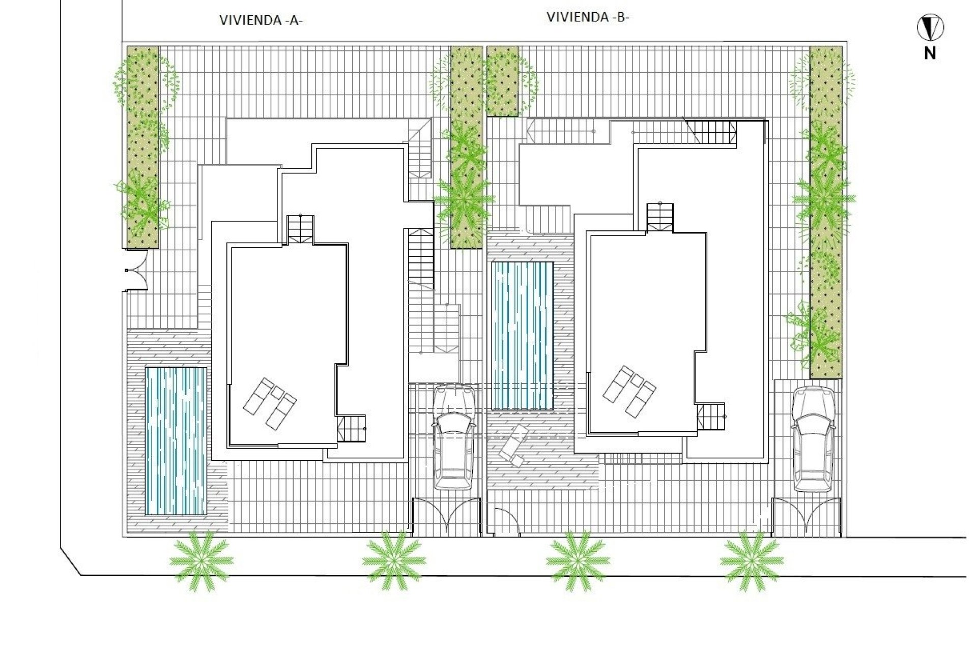 Construcție nouă - Vilă -
Torrevieja - La Mata