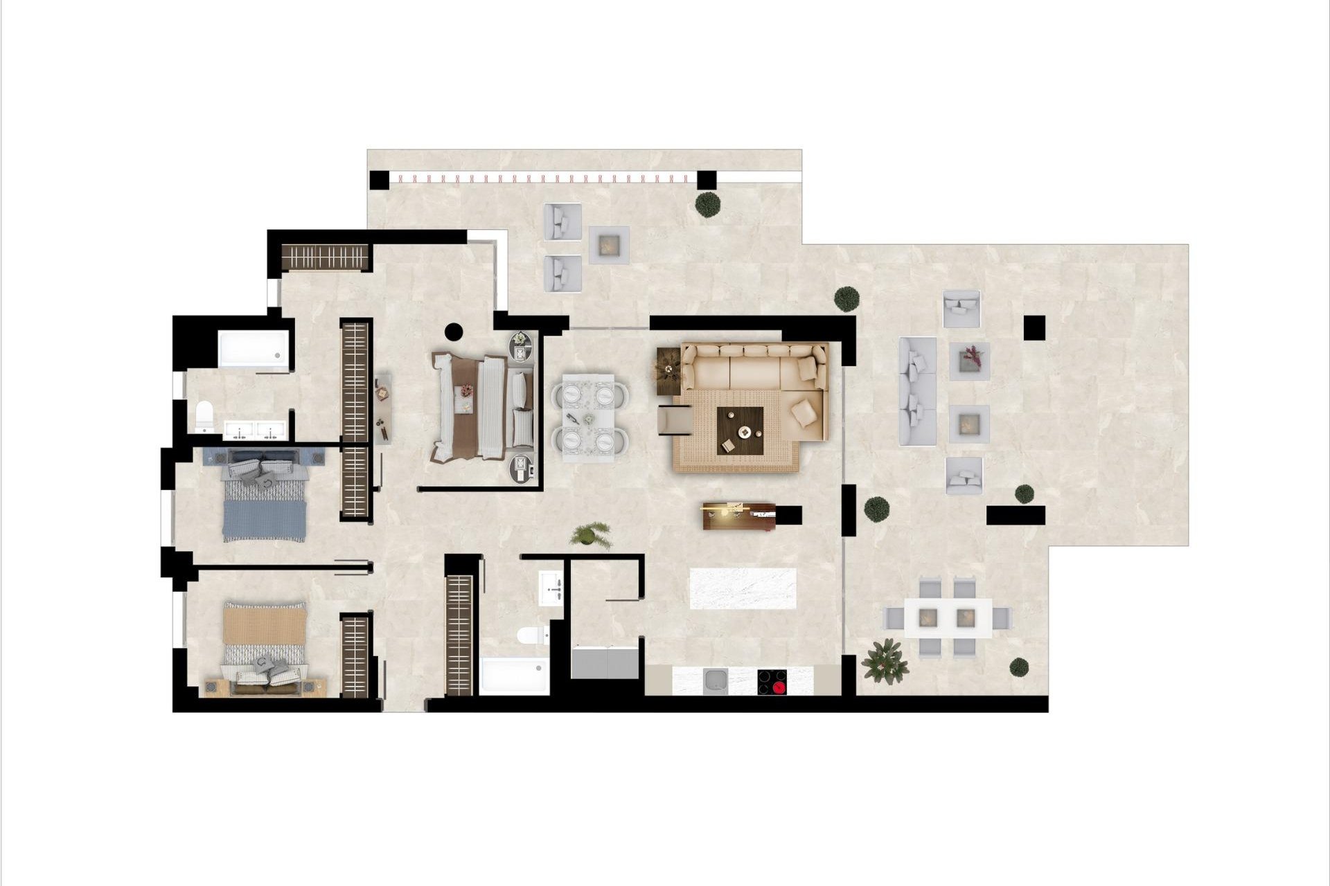 Construcție nouă - Apartament -
Benahavís - Urb. Los Jaralillos