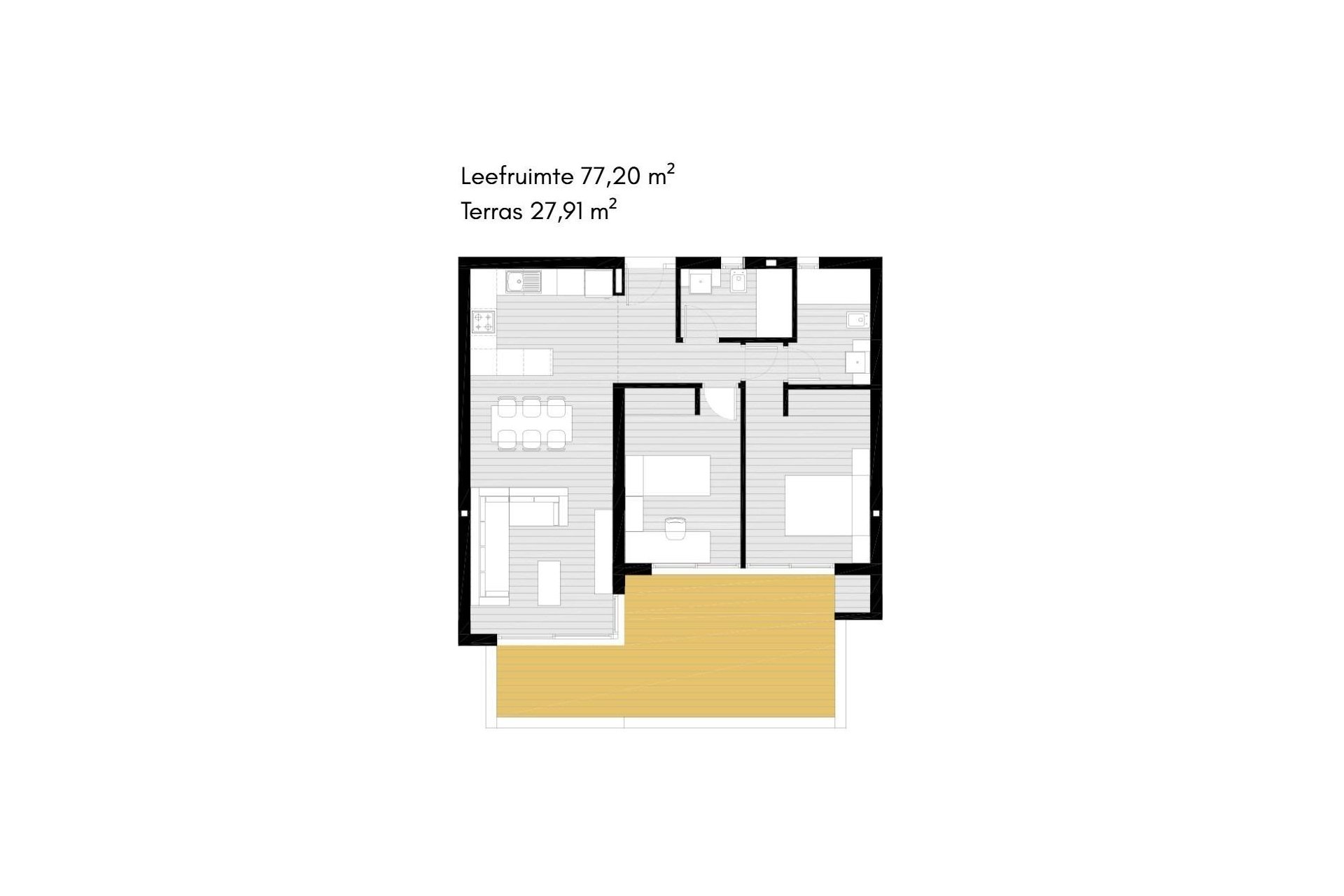 Használt Ingatlanok - Apartman -
Orihuela Costa - PAU 8