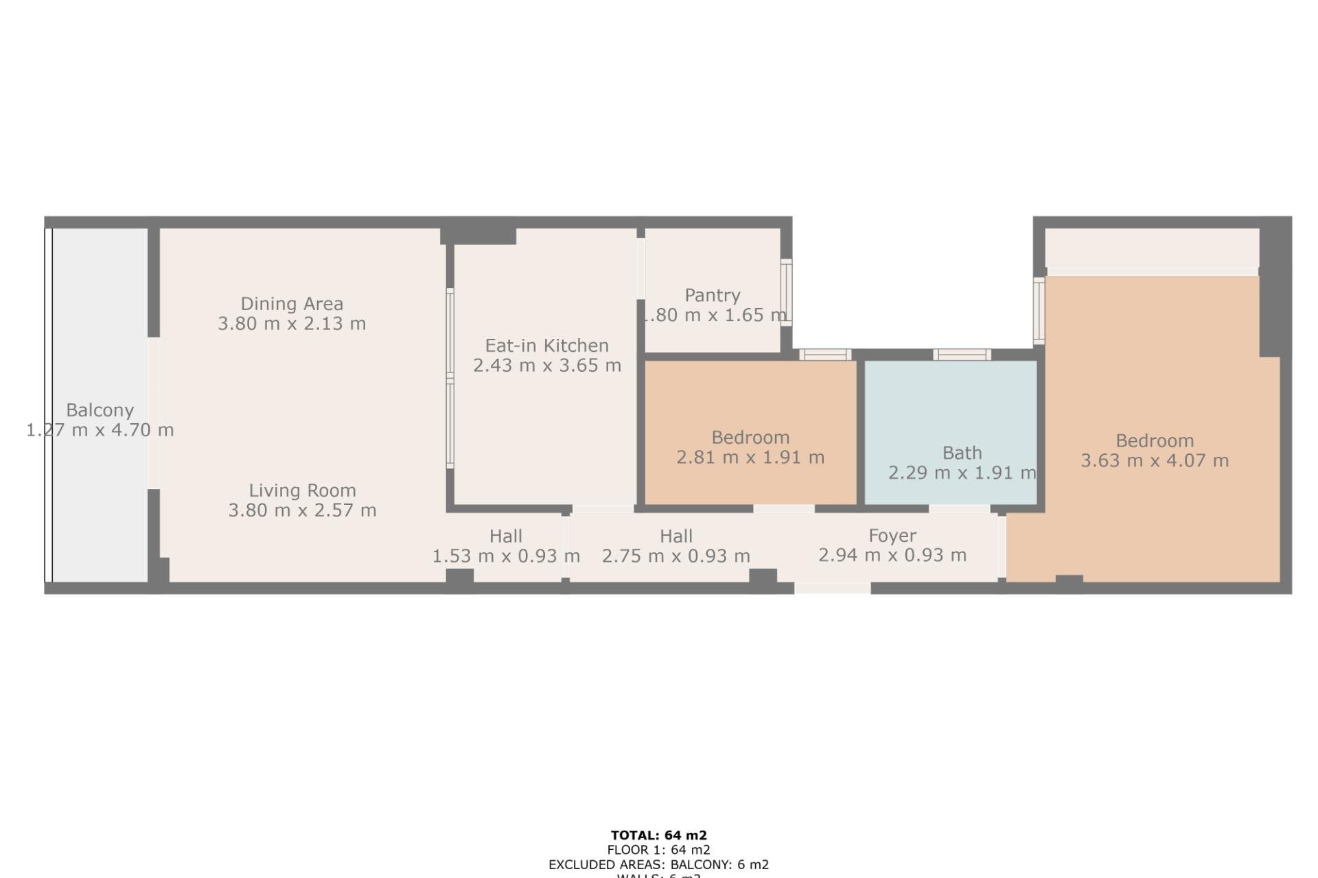 Használt Ingatlanok - Apartman -
Torrevieja - Playa del Cura