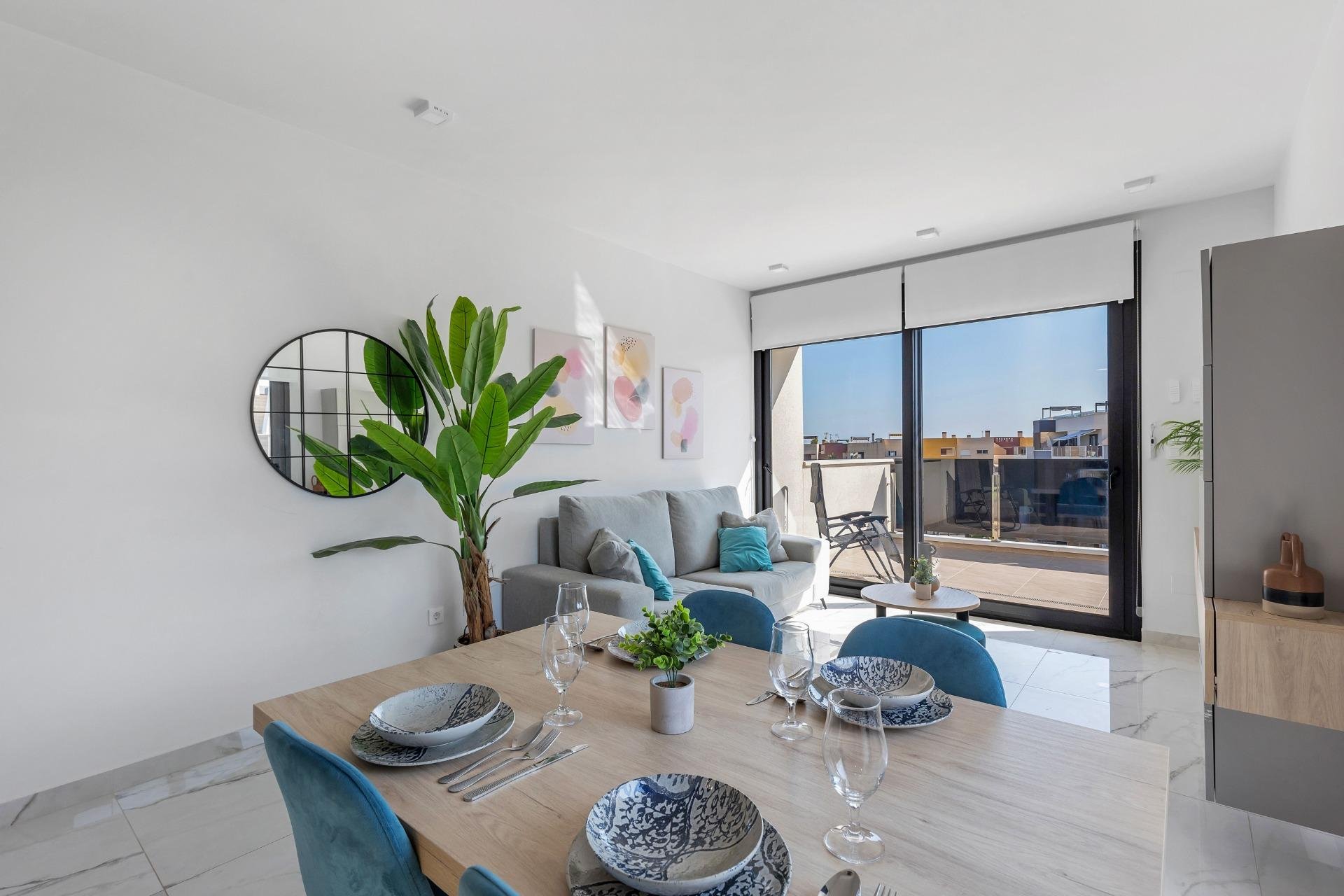 Használt Ingatlanok - Tetőtéri lakás -
Orihuela Costa - Punta Prima