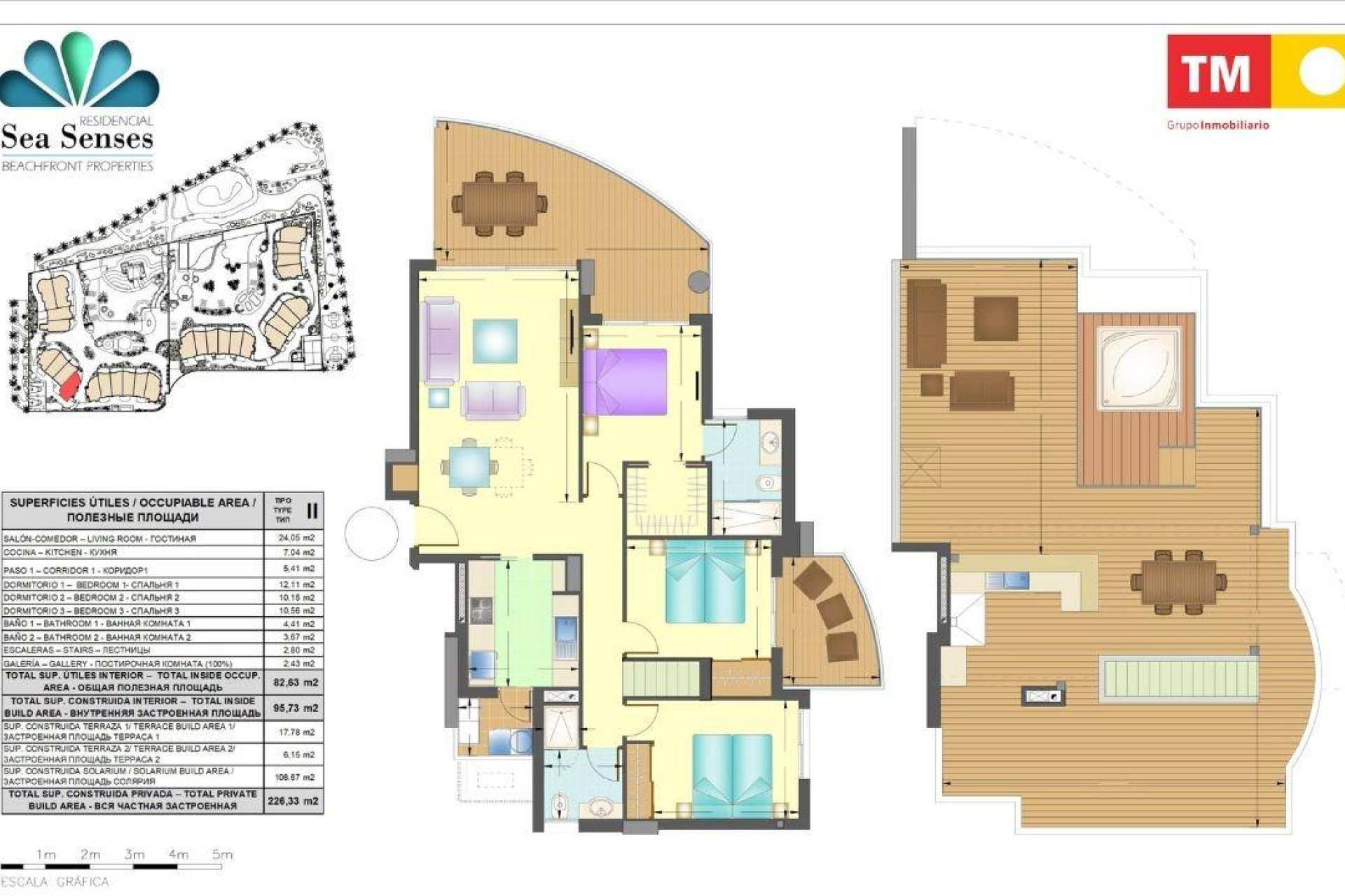 Használt Ingatlanok - Tetőtéri lakás -
Torrevieja - Punta Prima