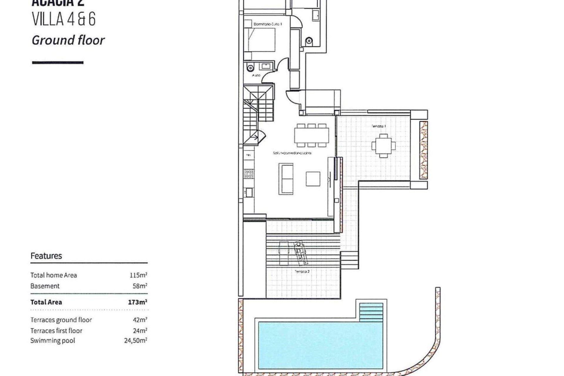 Használt Ingatlanok - Villa -
Orihuela - Las Colinas Golf