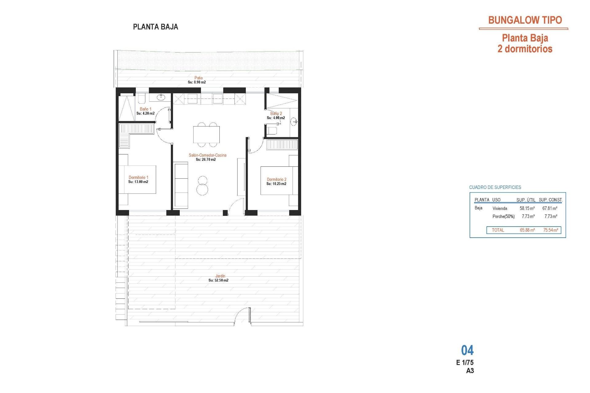 Neue Gebäude - Bungalow -
Alhama De Murcia - Condado De Alhama