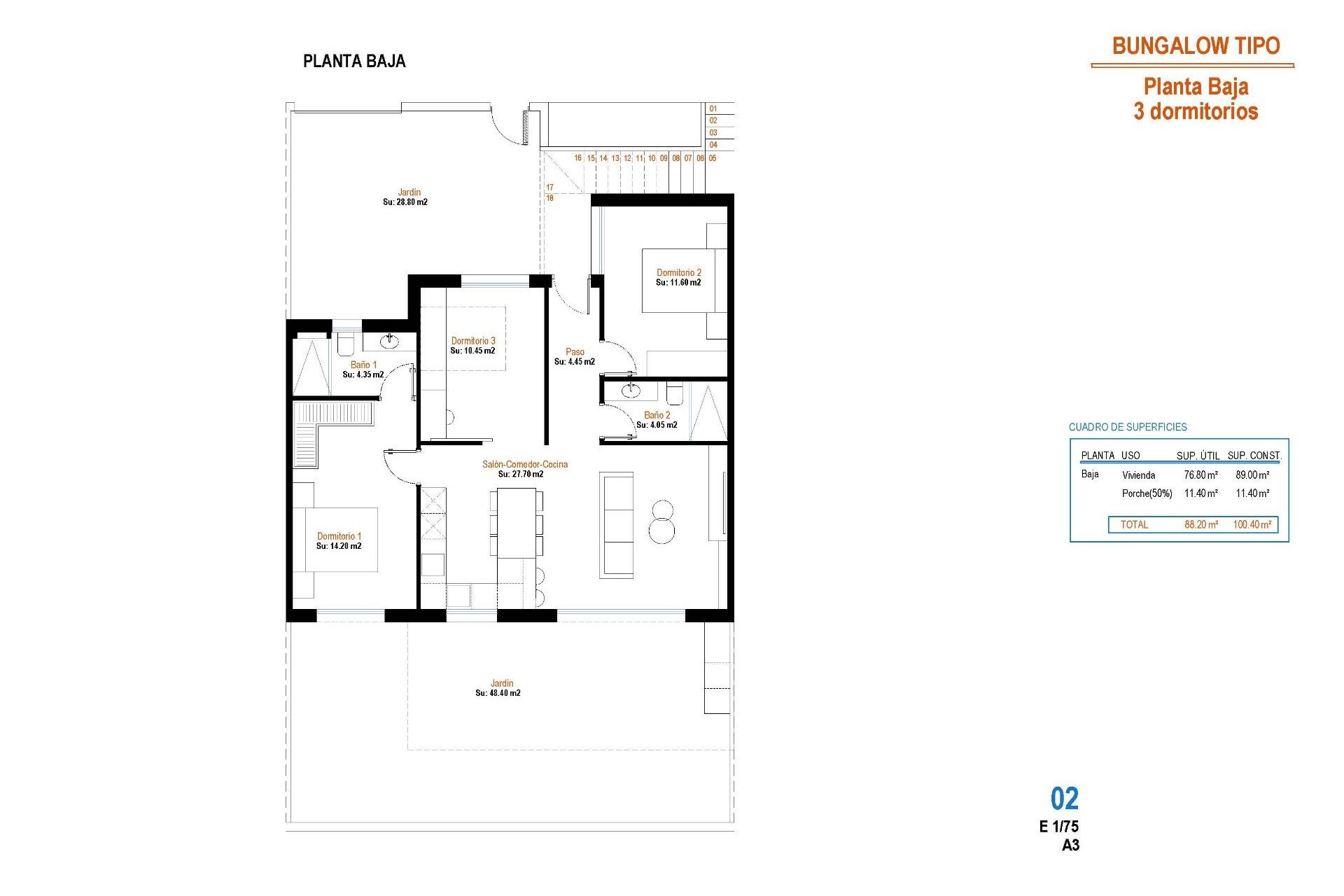 Neue Gebäude - Bungalow -
Alhama De Murcia - Condado De Alhama