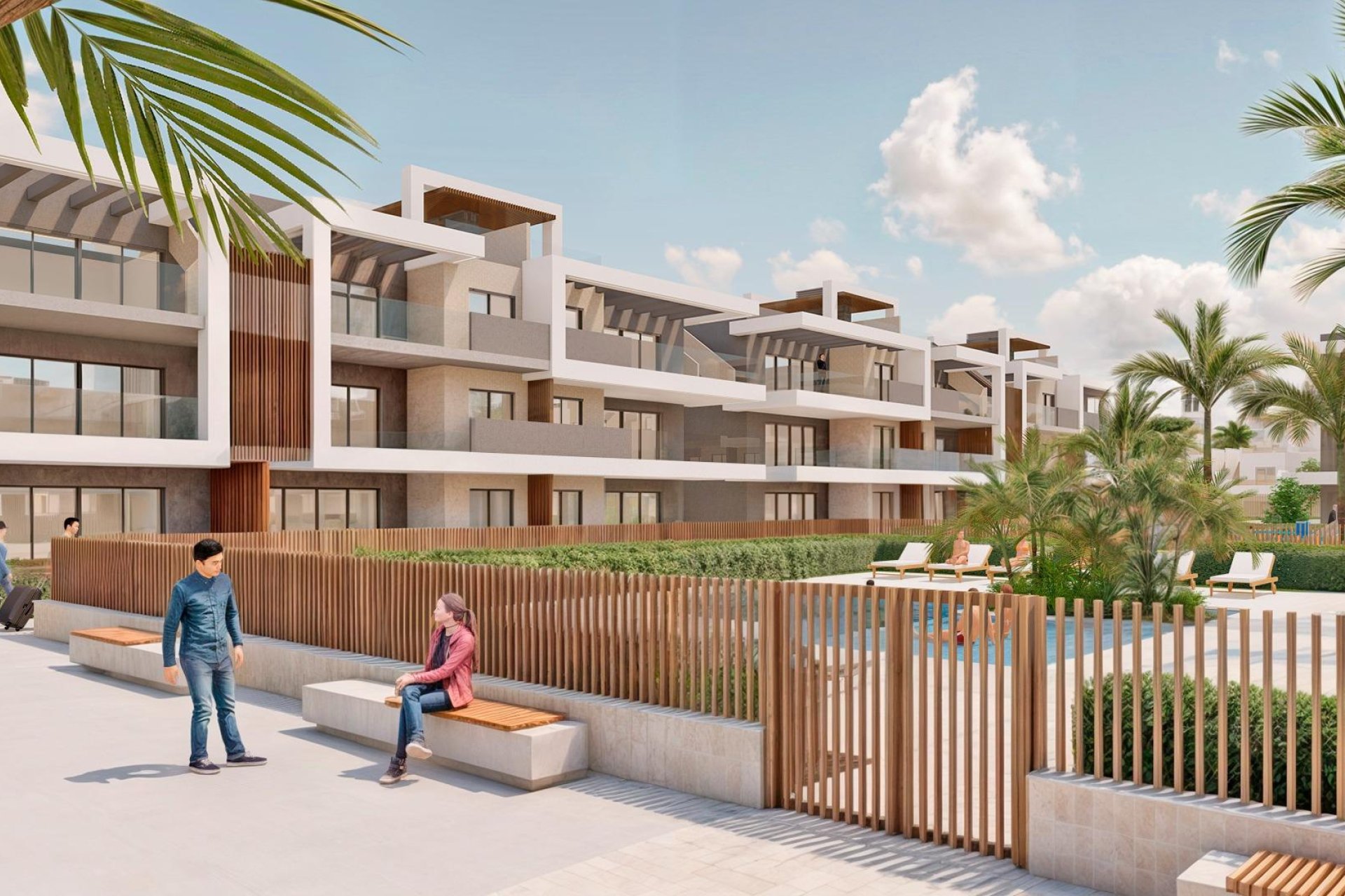 Neue Gebäude - Bungalow -
Pilar de la Horadada - Playa de las Higuericas