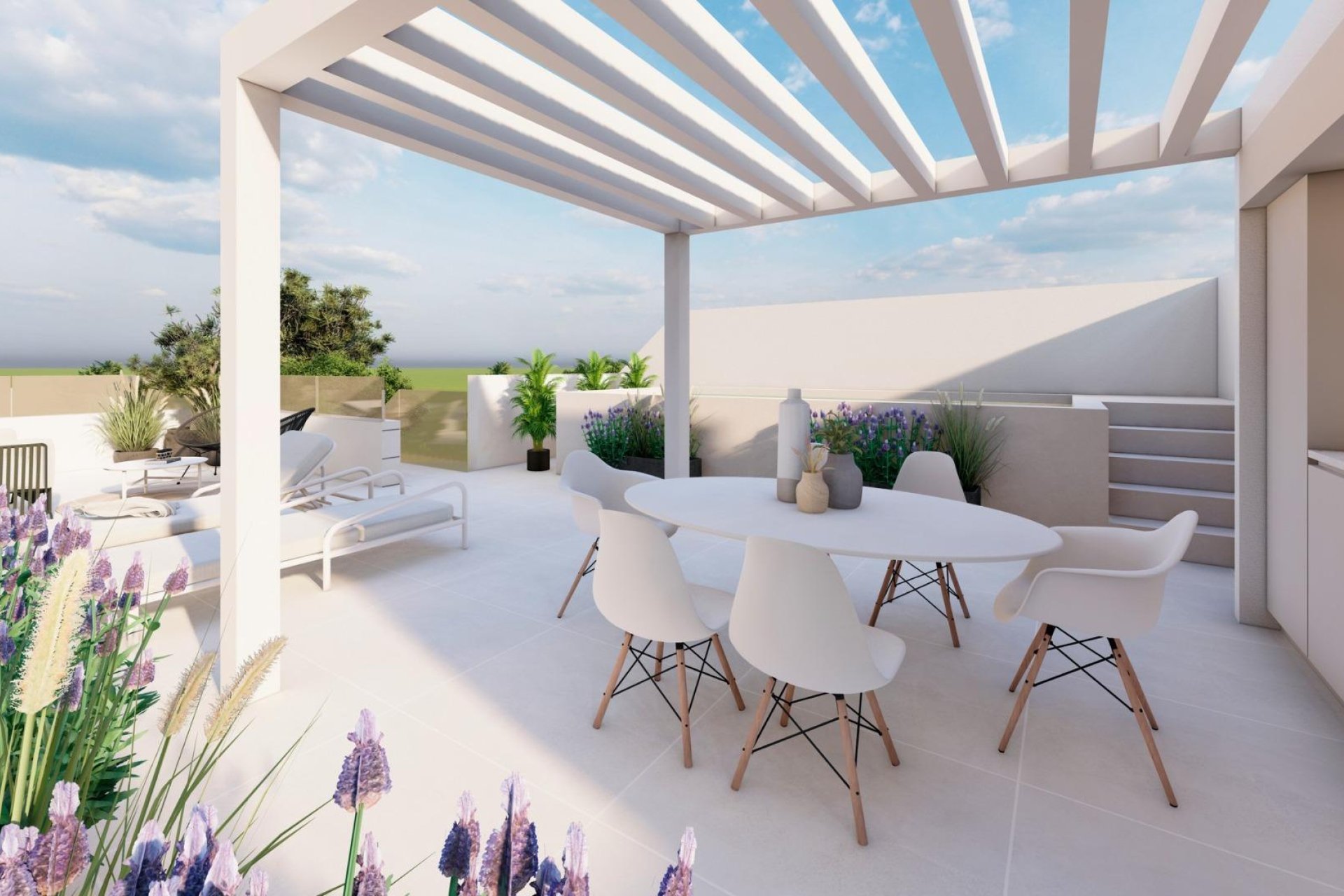 Neue Gebäude - Bungalow -
Pilar de la Horadada - pueblo