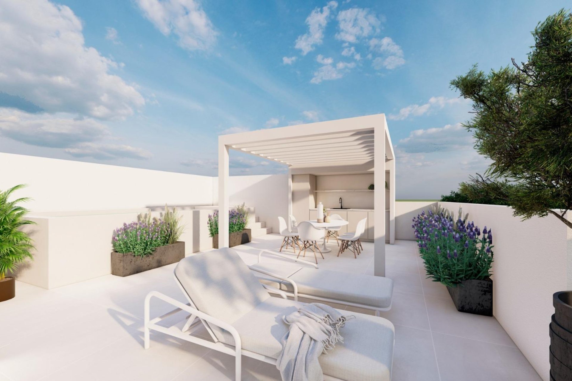 Neue Gebäude - Bungalow -
Pilar de la Horadada - pueblo