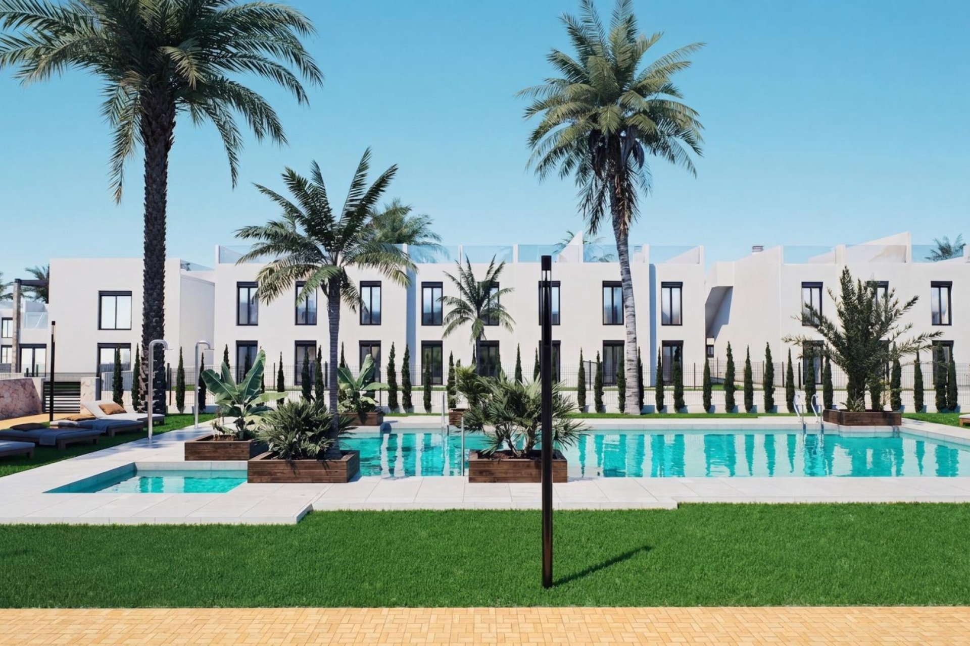 Neue Gebäude - Bungalow -
Pilar de la Horadada - pueblo